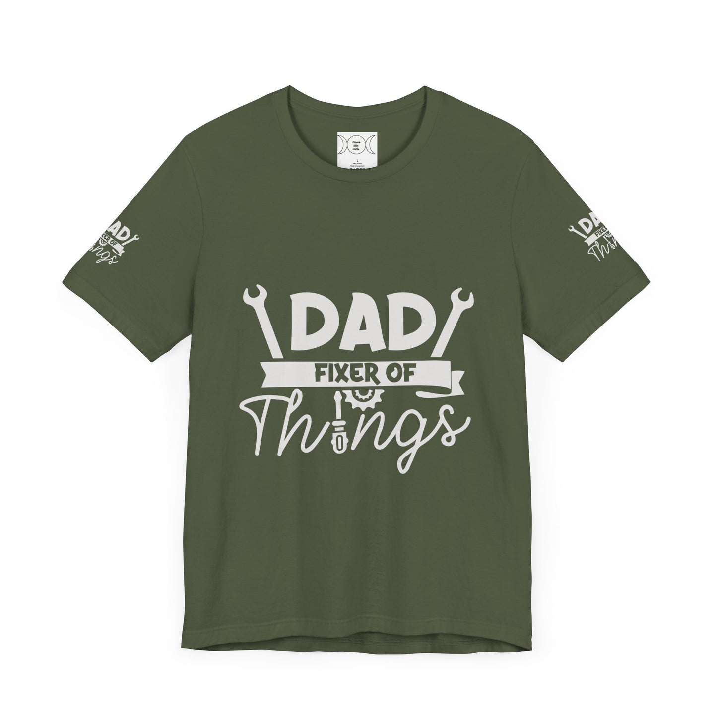 Father fixer of things , Unisex Jersey Short Sleeve Tee