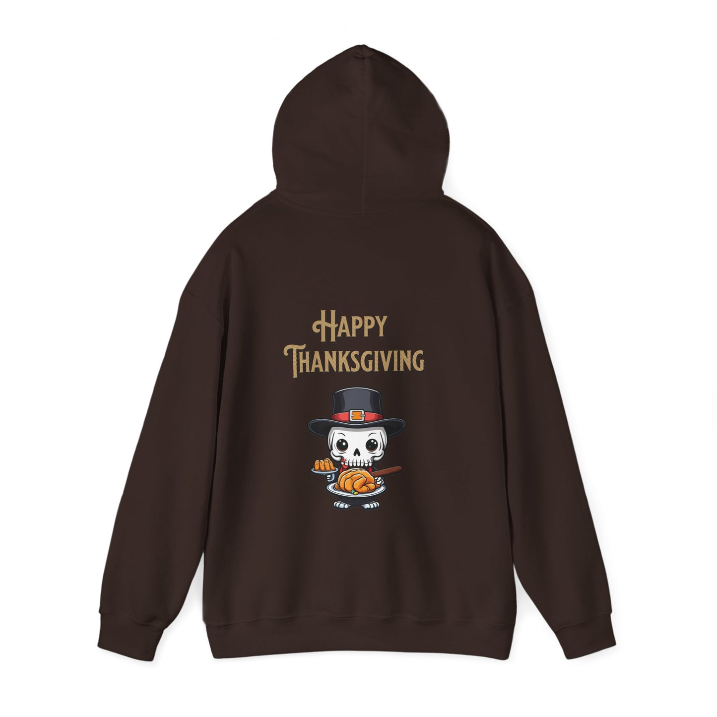 Happy thanksgiving ,  Unisex Heavy Blend™ Hooded Sweatshirt (no side arm design)