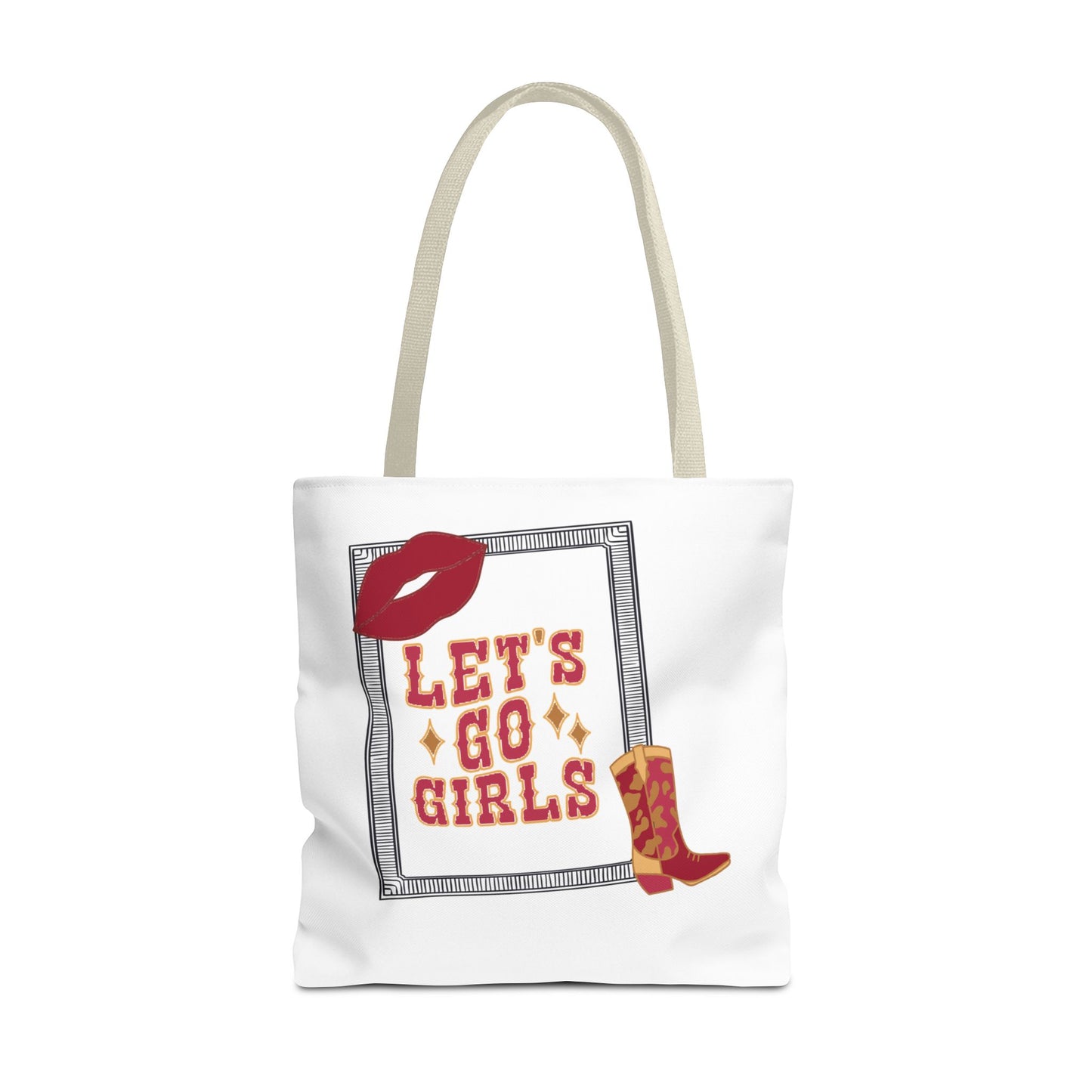 Let’s go girls Tote Bag (AOP)