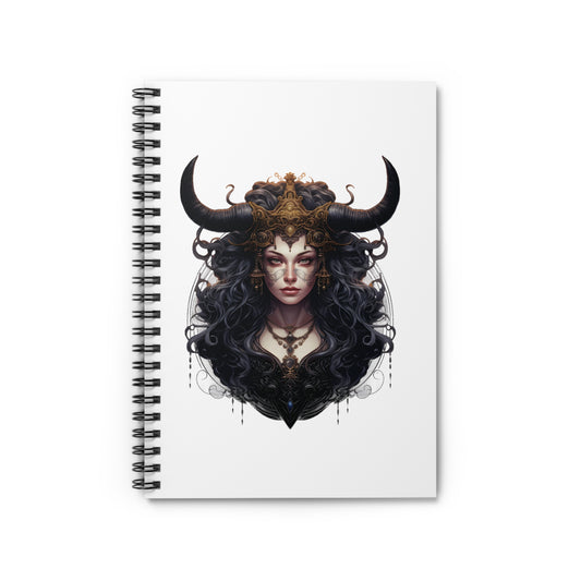 Taurus, Spiral Notebook - Ruled Line