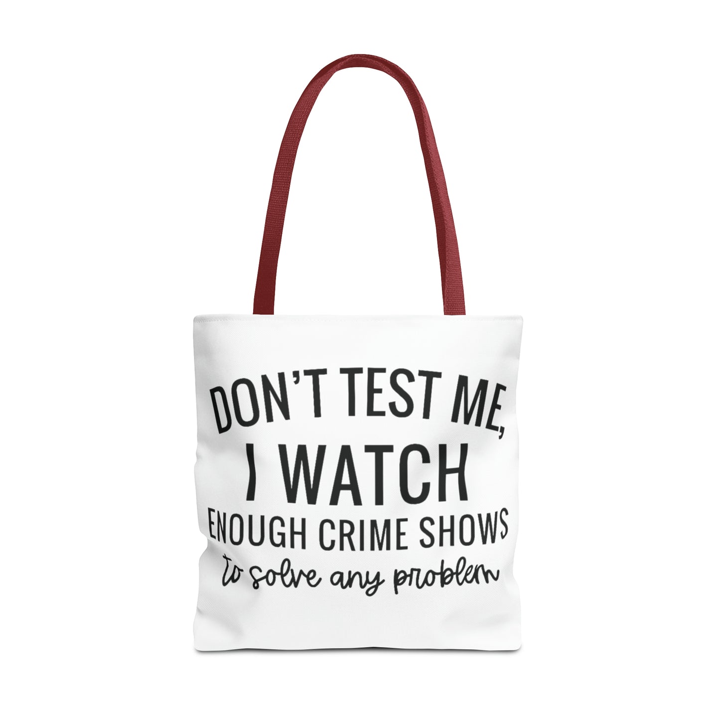 True crime watchers, Tote Bag (AOP)