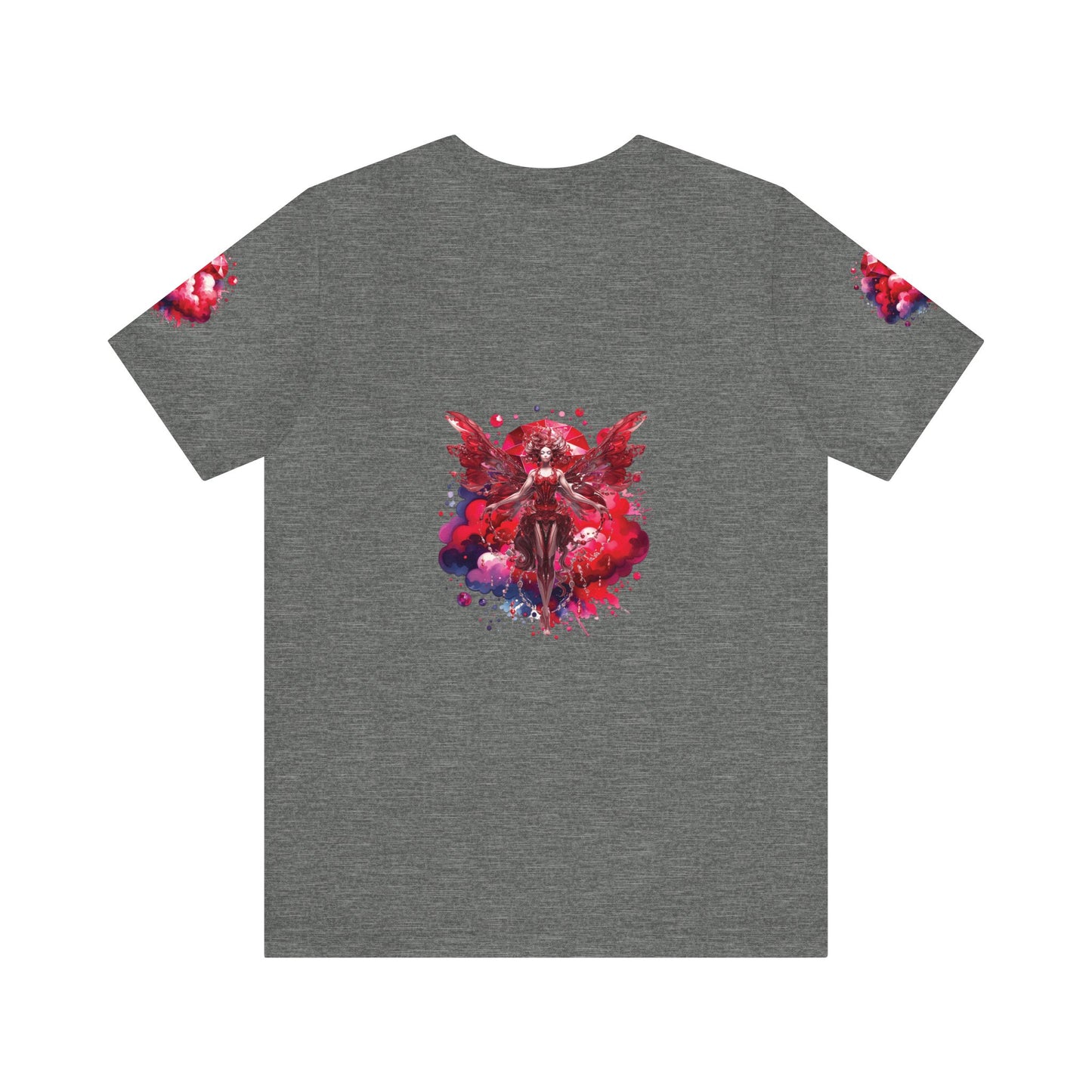 January garnet fairy, Unisex Jersey Short Sleeve