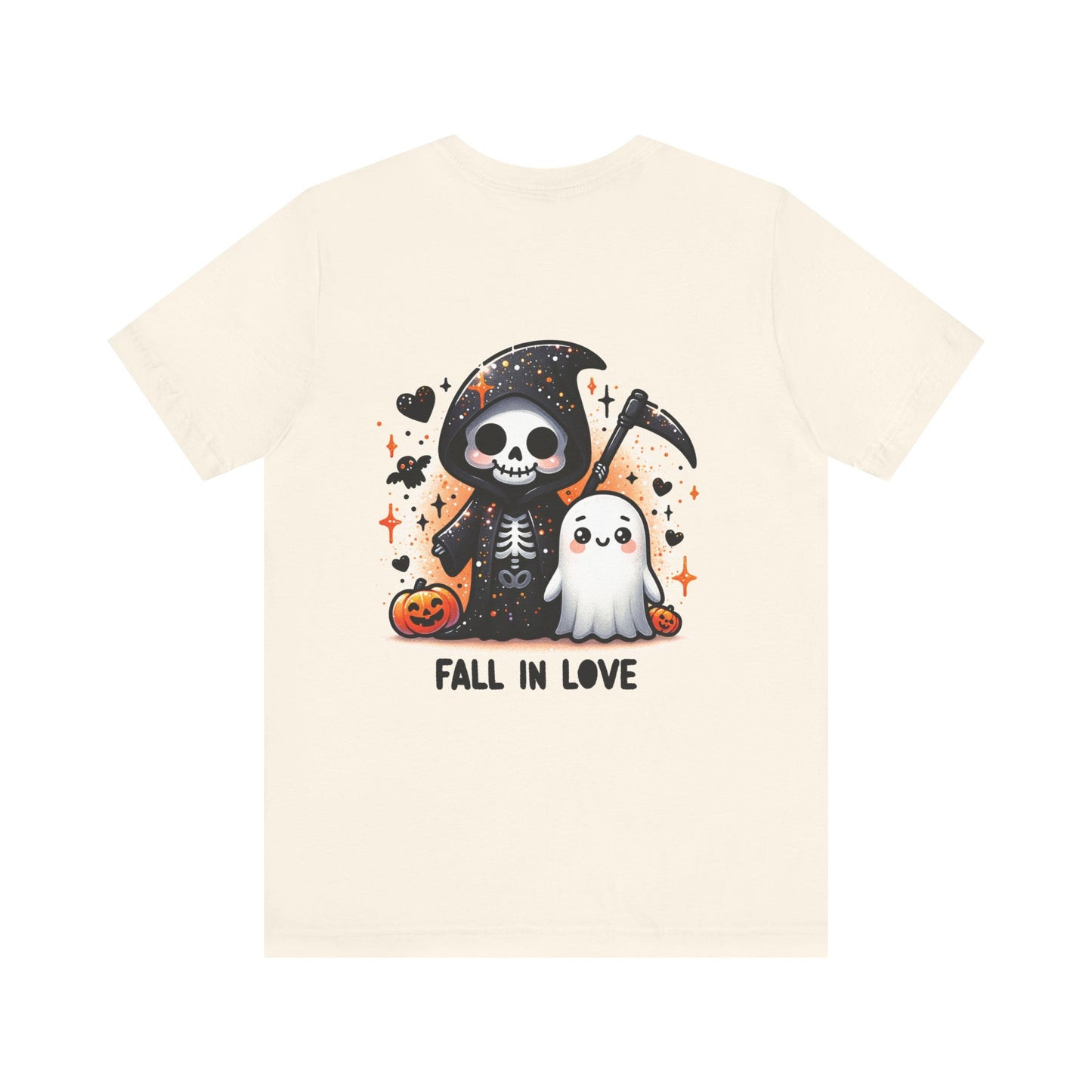 Fall in love , Unisex Jersey Short Sleeve Tee