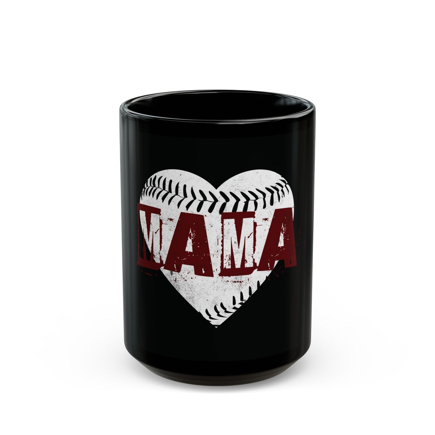 Baseball mama, Black Mug (11oz, 15oz)