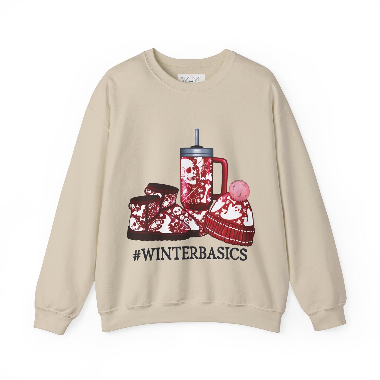 #winterbasics, ™ Crewneck Sweatshirt (no sleeve design )