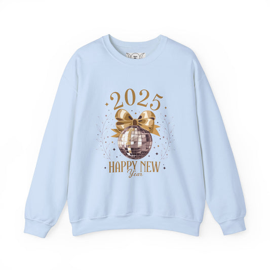 Happy year, Unisex Heavy Blend™ Crewneck Sweatshirt ( no sleeve design)