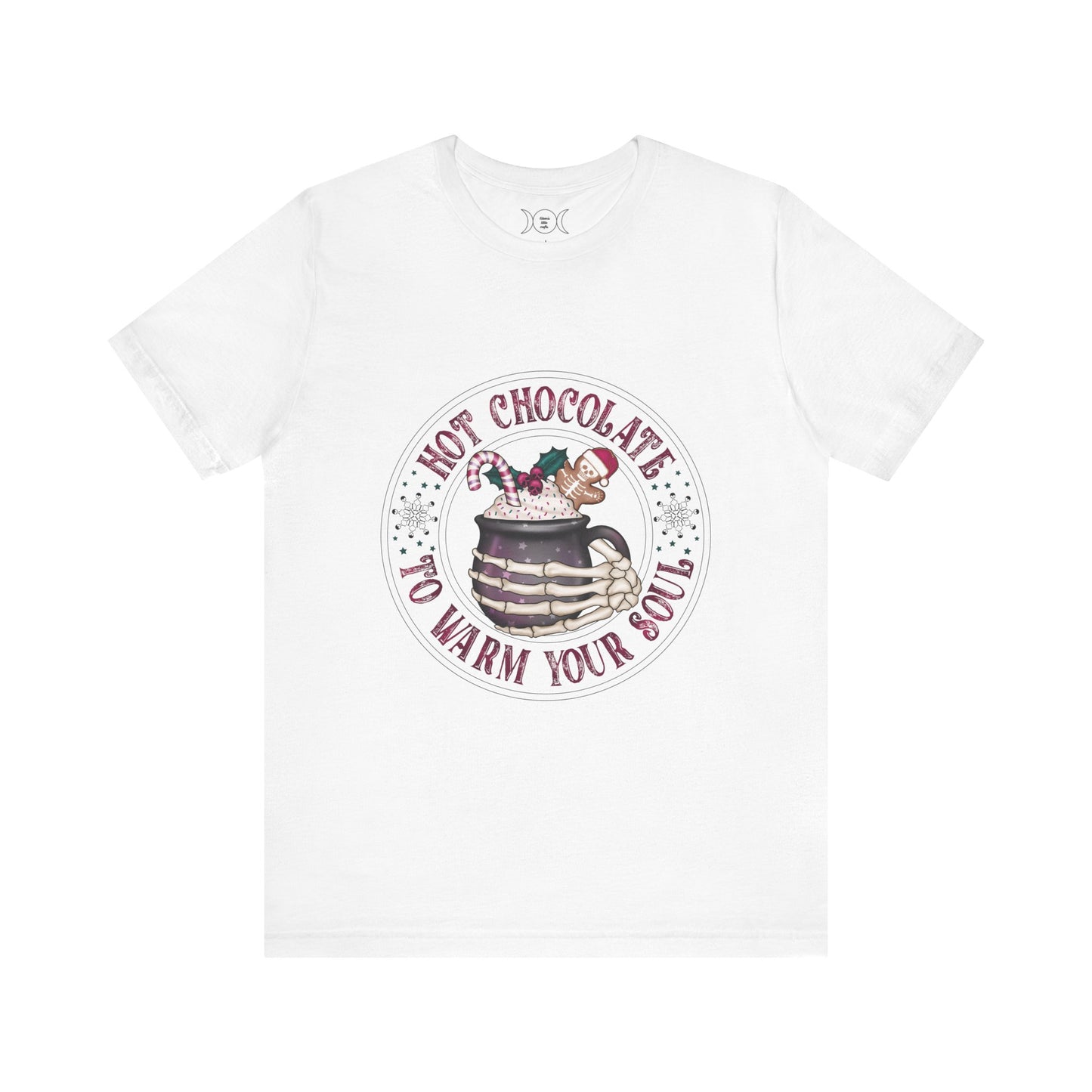 Hot chocolate , Unisex Jersey Short Sleeve Tee ( no sleeve design)