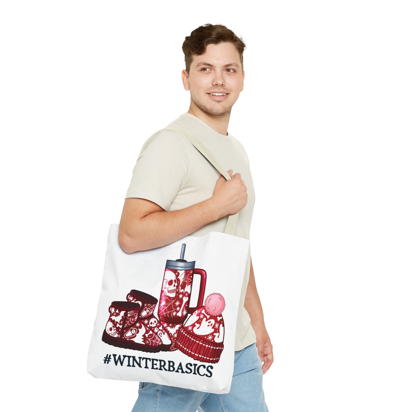 #winterbasics, Tote Bag (AOP)