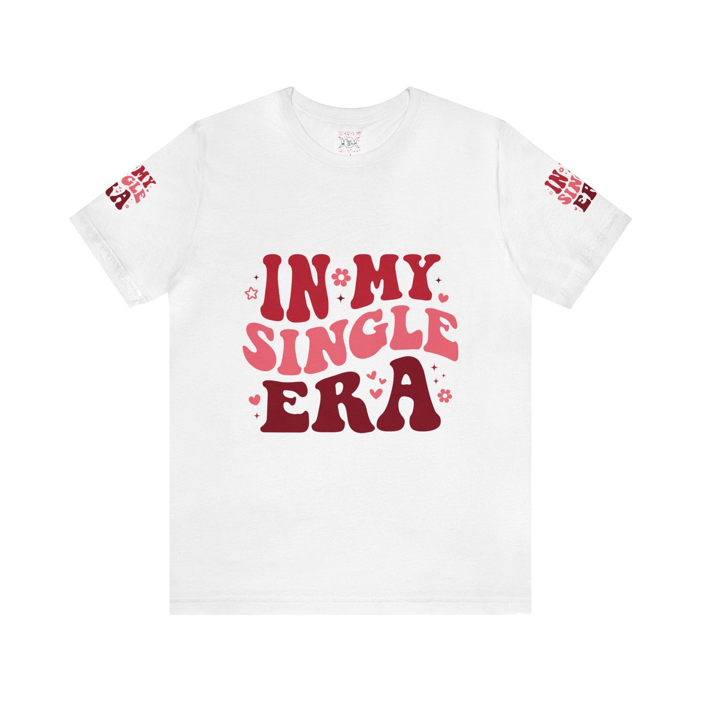 In my single era, Unisex Jersey Short Sleeve Tee ( side arm design)