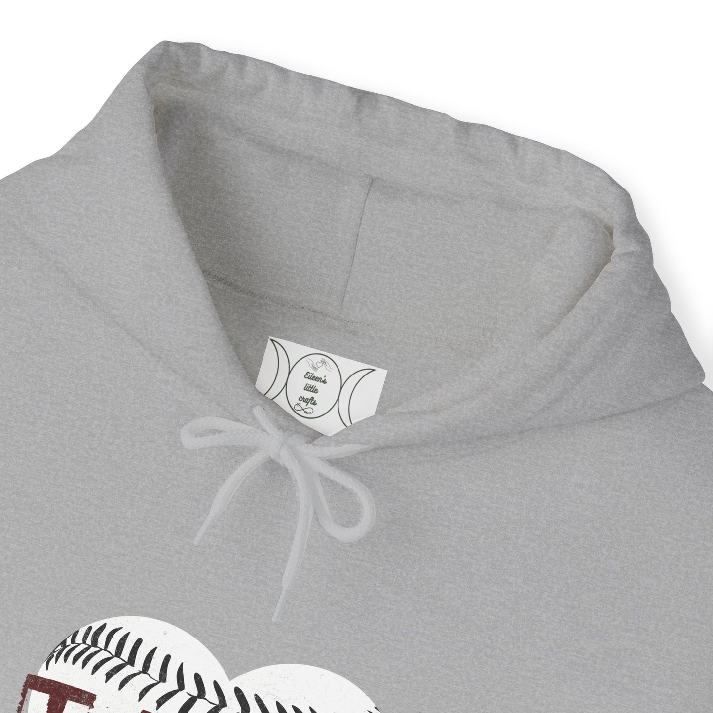 Baseball mama,  Unisex Heavy Blend™ Hooded Sweatshirt (no side arm design)