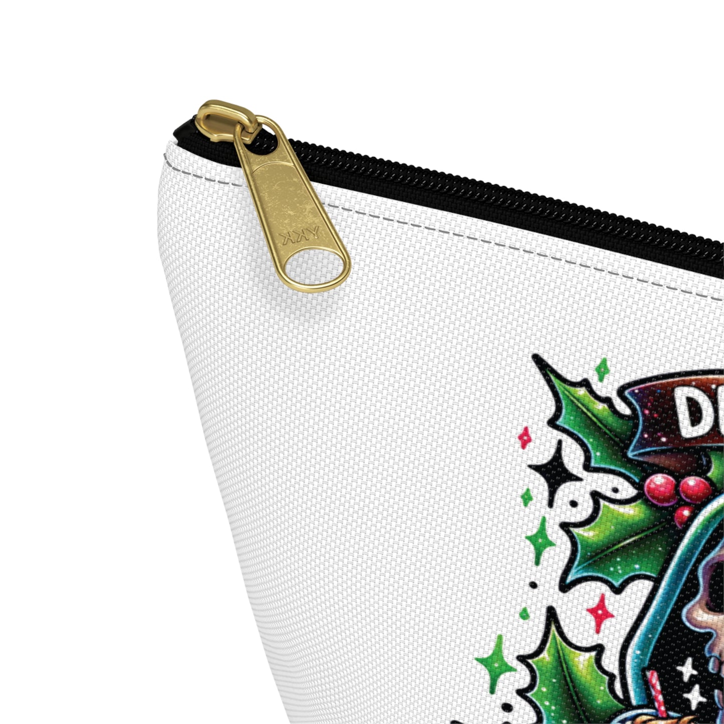 Dead inside but it’s Christmas,  Accessory Pouch w T-bottoms