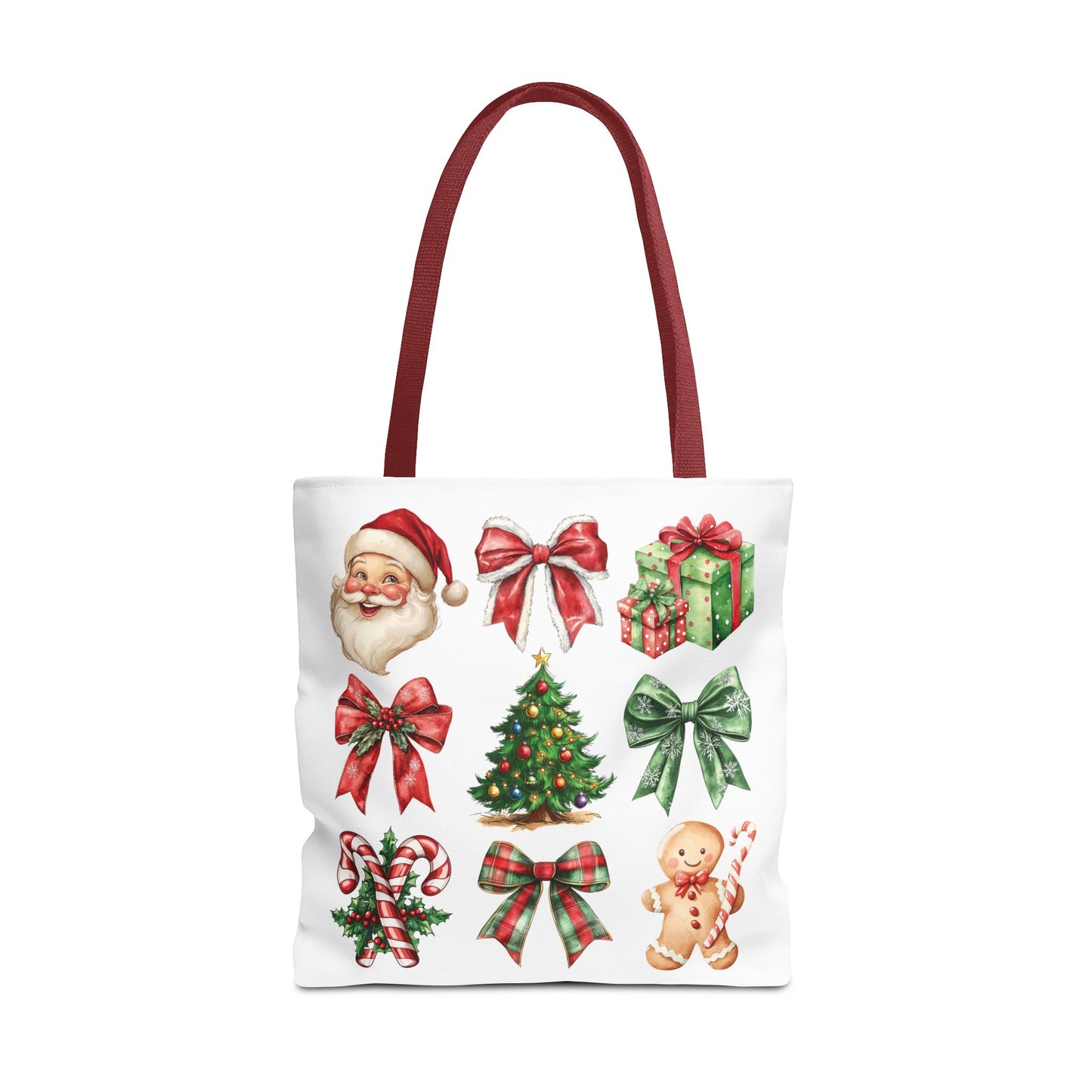 Christmas and bows, Tote Bag (AOP)