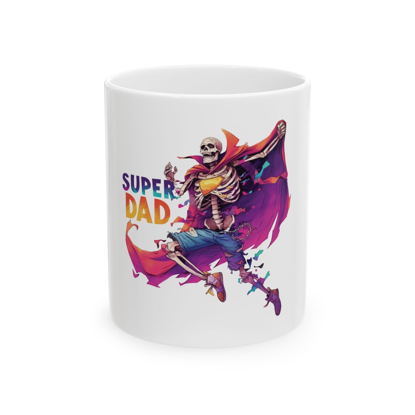 Super dad ,Ceramic Mug, 11oz & 15 0z