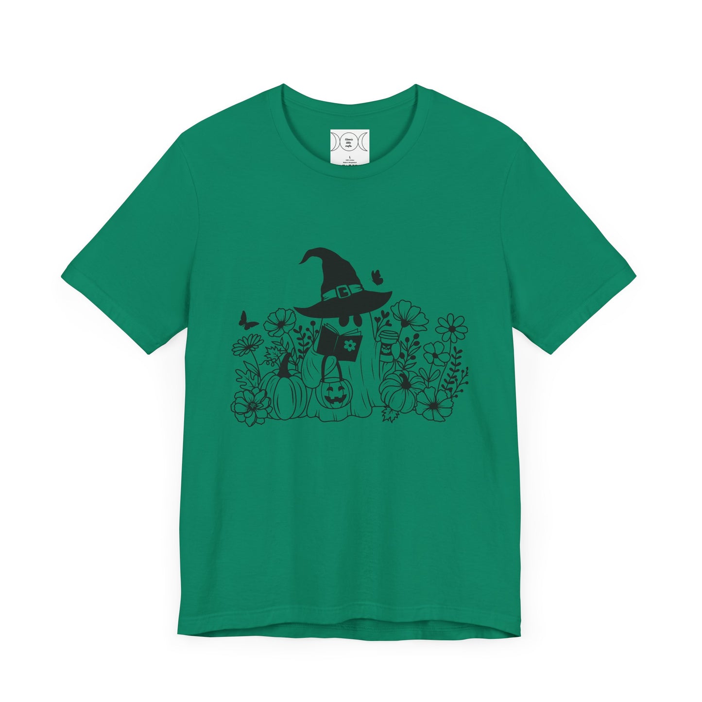 Cozy boo reading, Unisex Jersey Short Sleeve Tee ( No sleeve design)