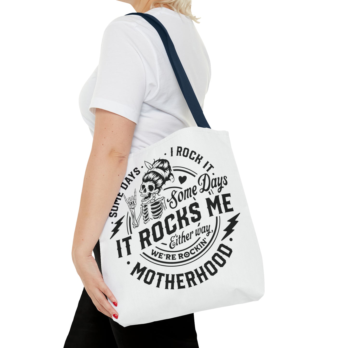 Rocking motherhood,Tote Bag (AOP)