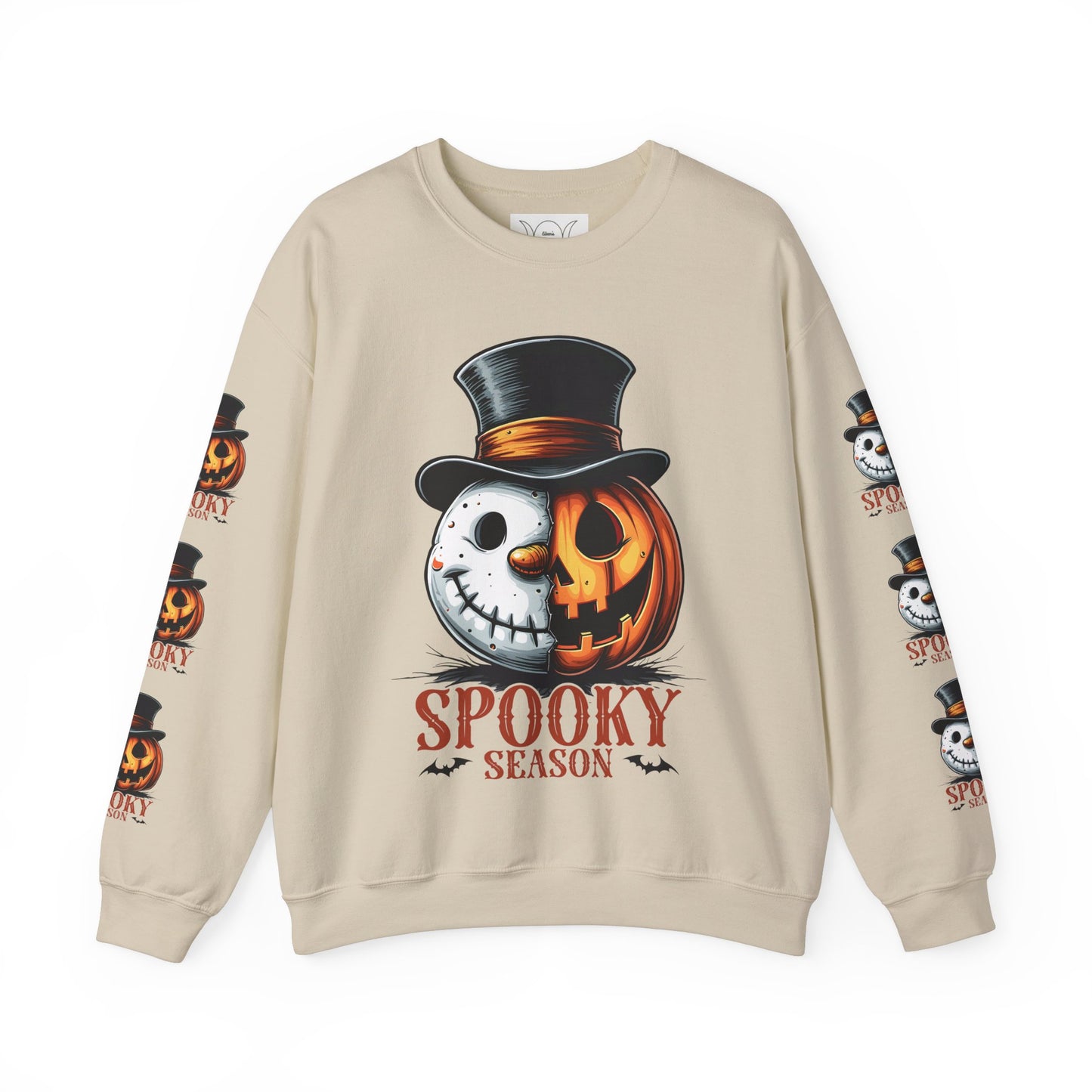 Spooky season, ™ Crewneck Sweatshirt ( sleeve design )