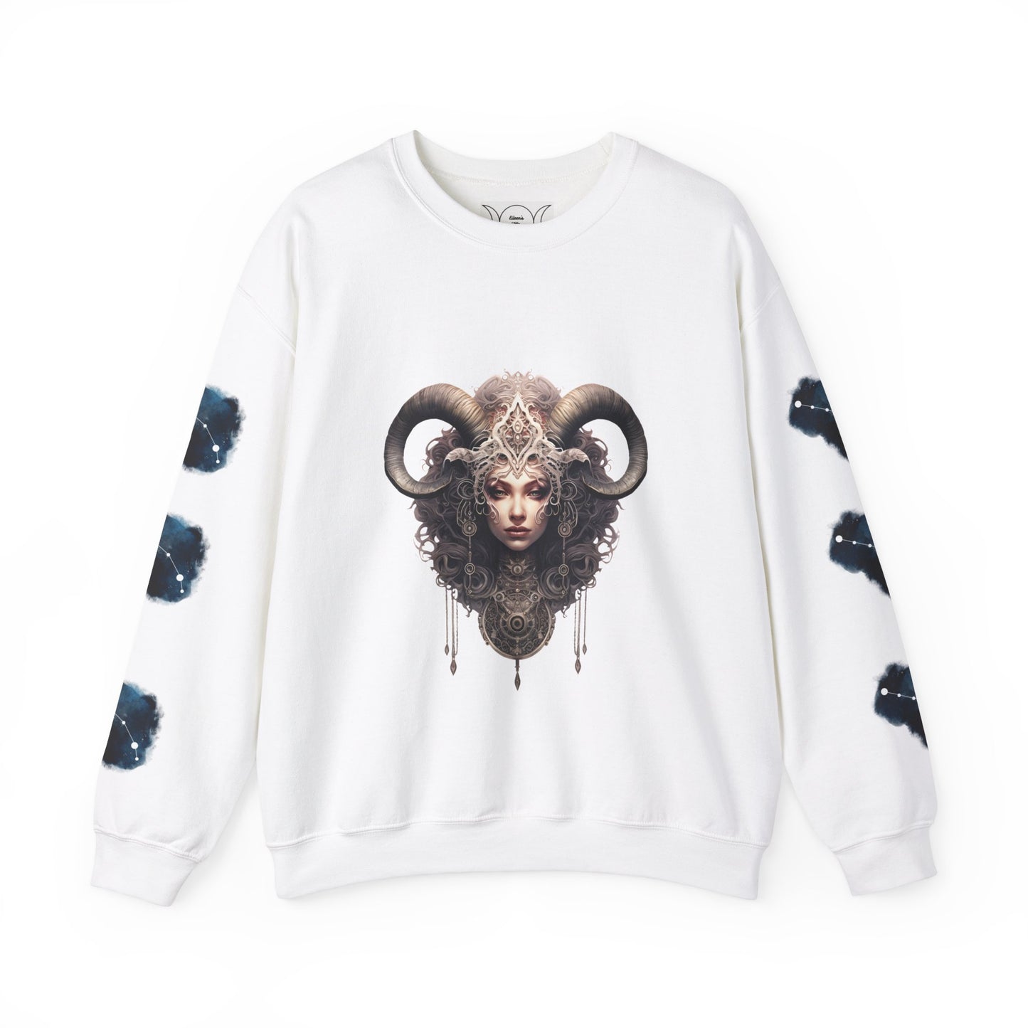 Aries , ™ Crewneck Sweatshirt (side arm design)