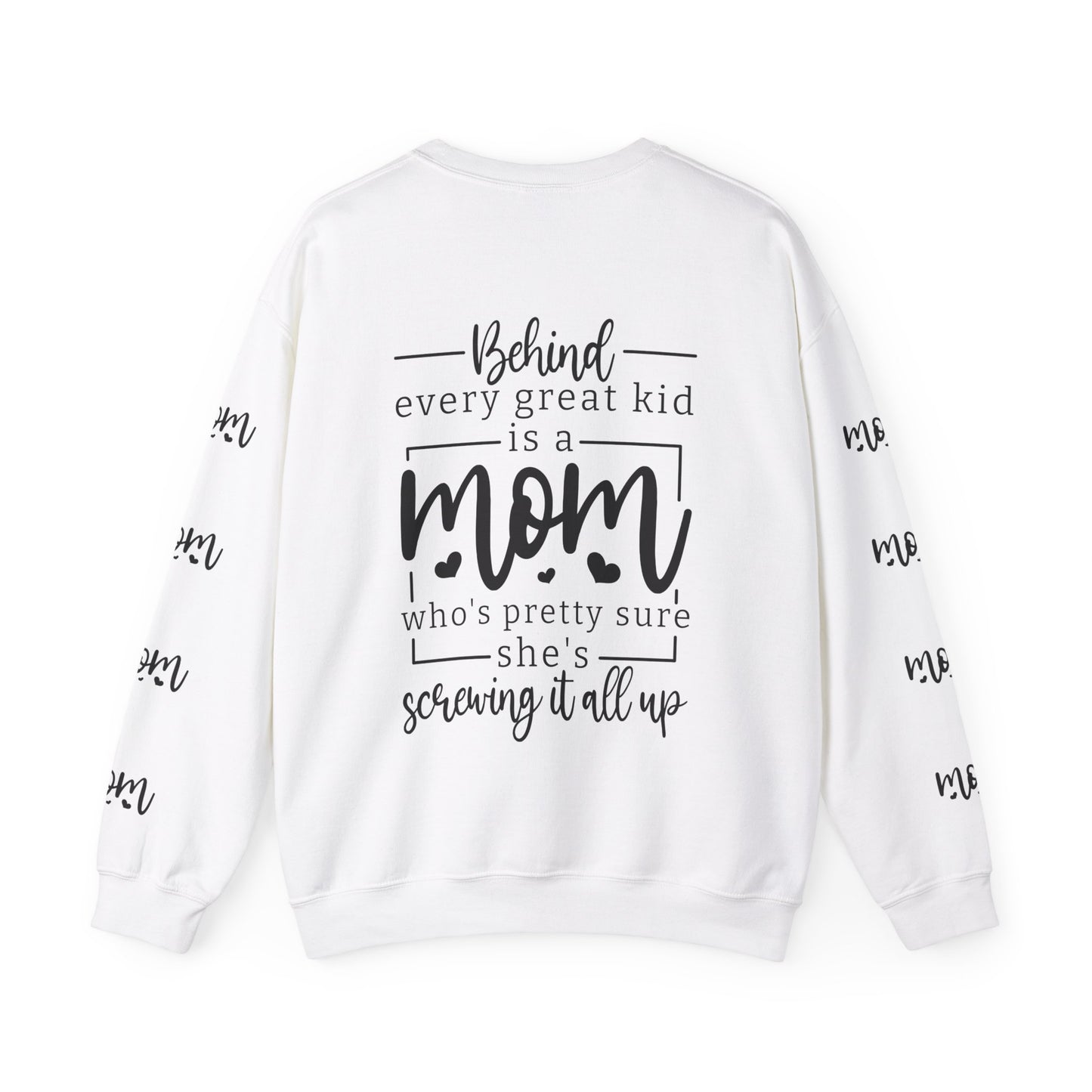 Mother’s love , ™ Crewneck Sweatshirt ( side arm design)