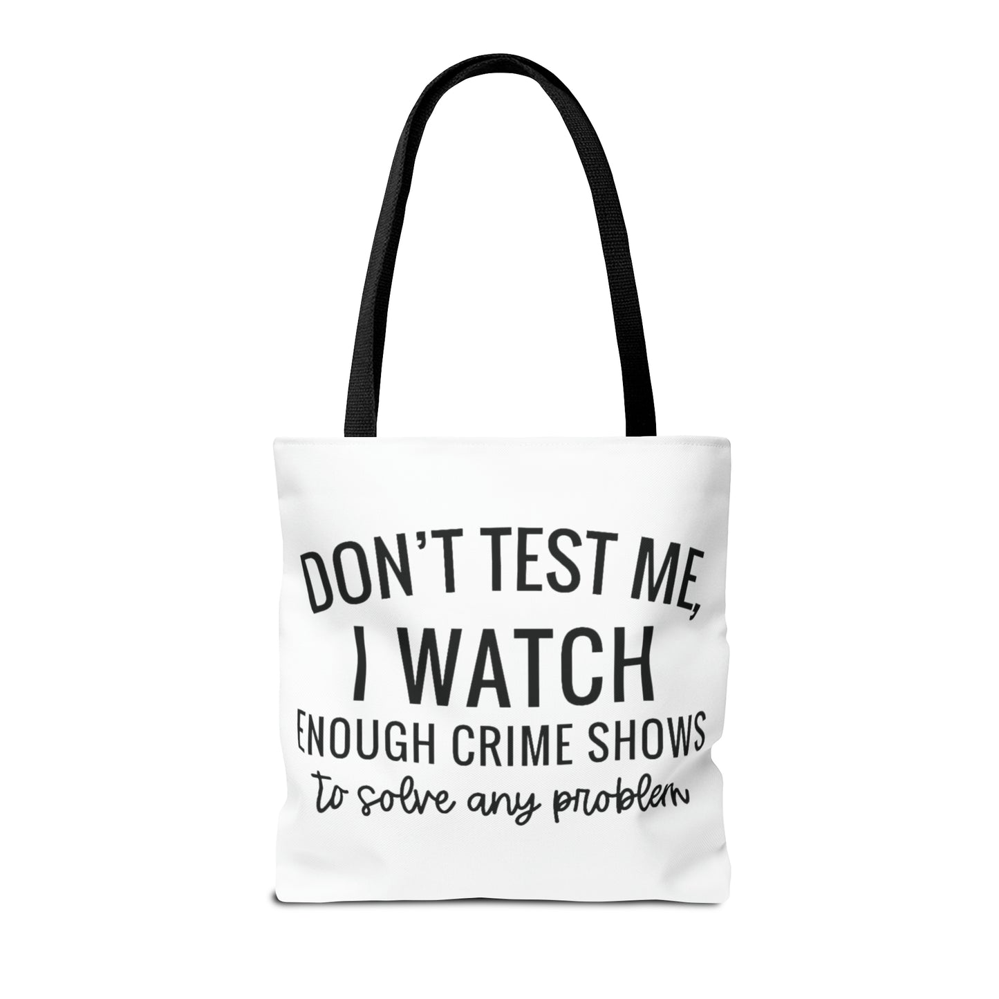 True crime watchers, Tote Bag (AOP)