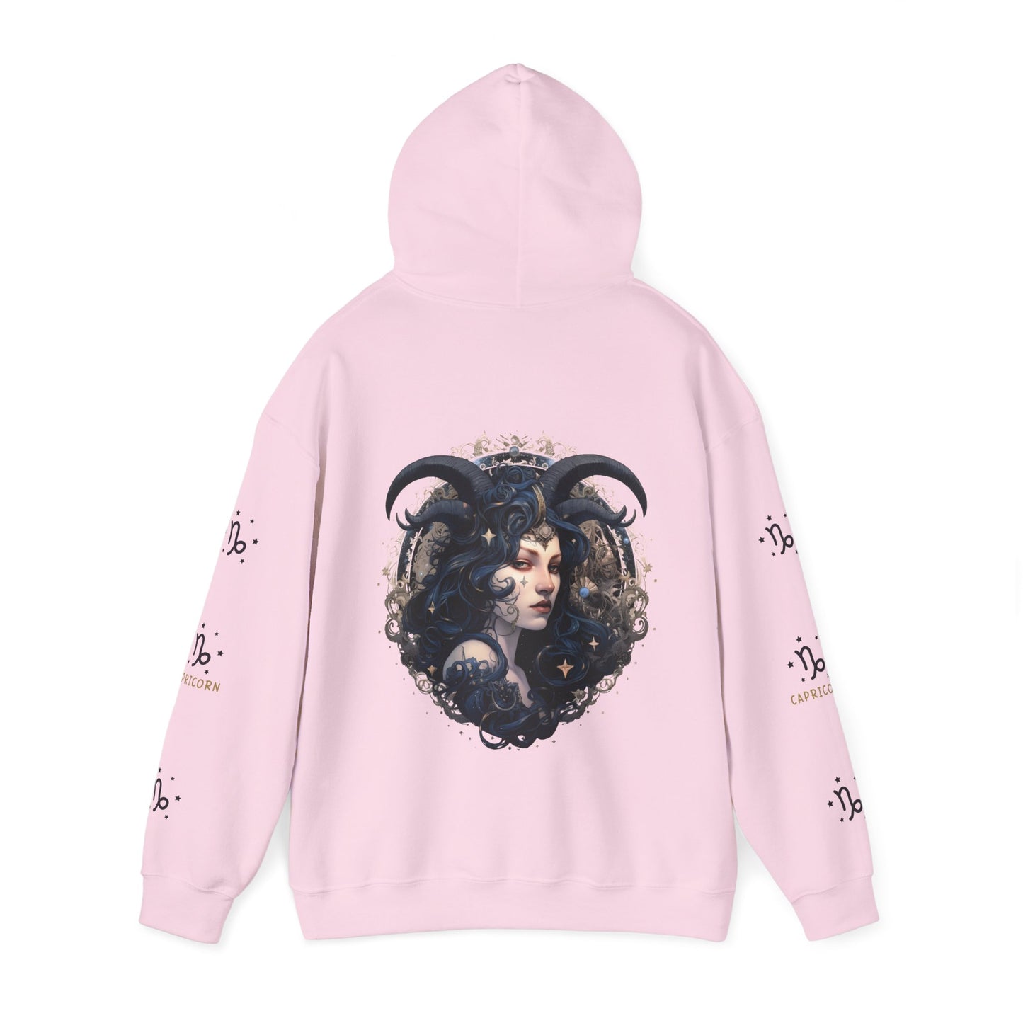 Capricorn,  Unisex Heavy Blend™ Hooded Sweatshirt (no side arm design)