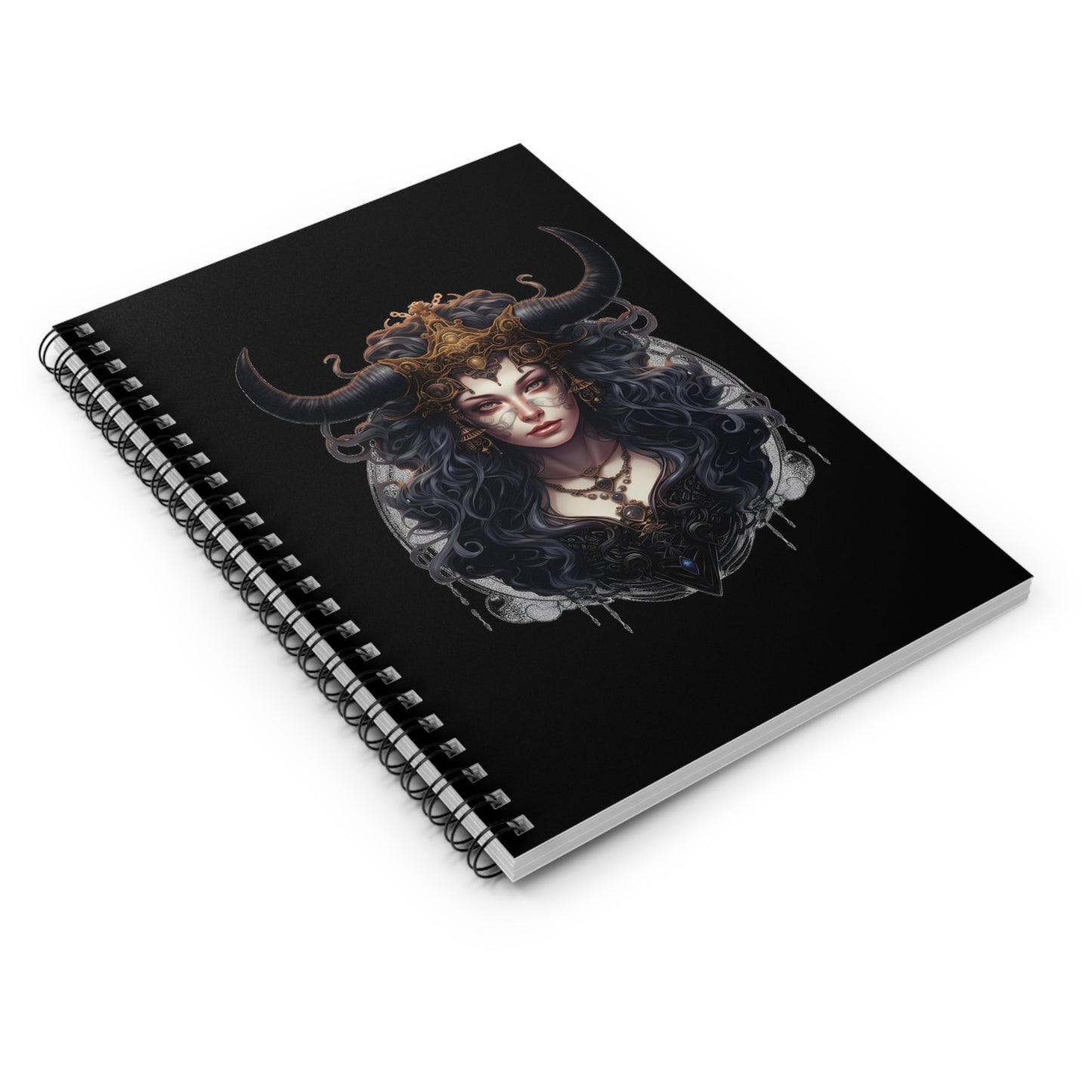 Taurus ,Spiral Notebook - Ruled Line