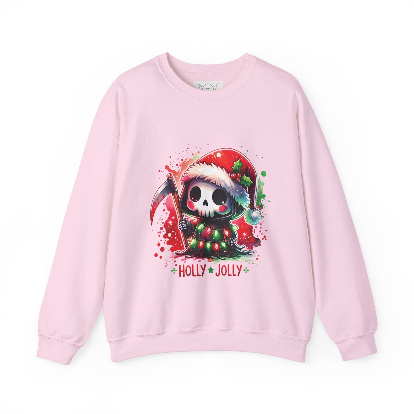 Holly jolly, ™ Crewneck Sweatshirt ( no sleeve design )