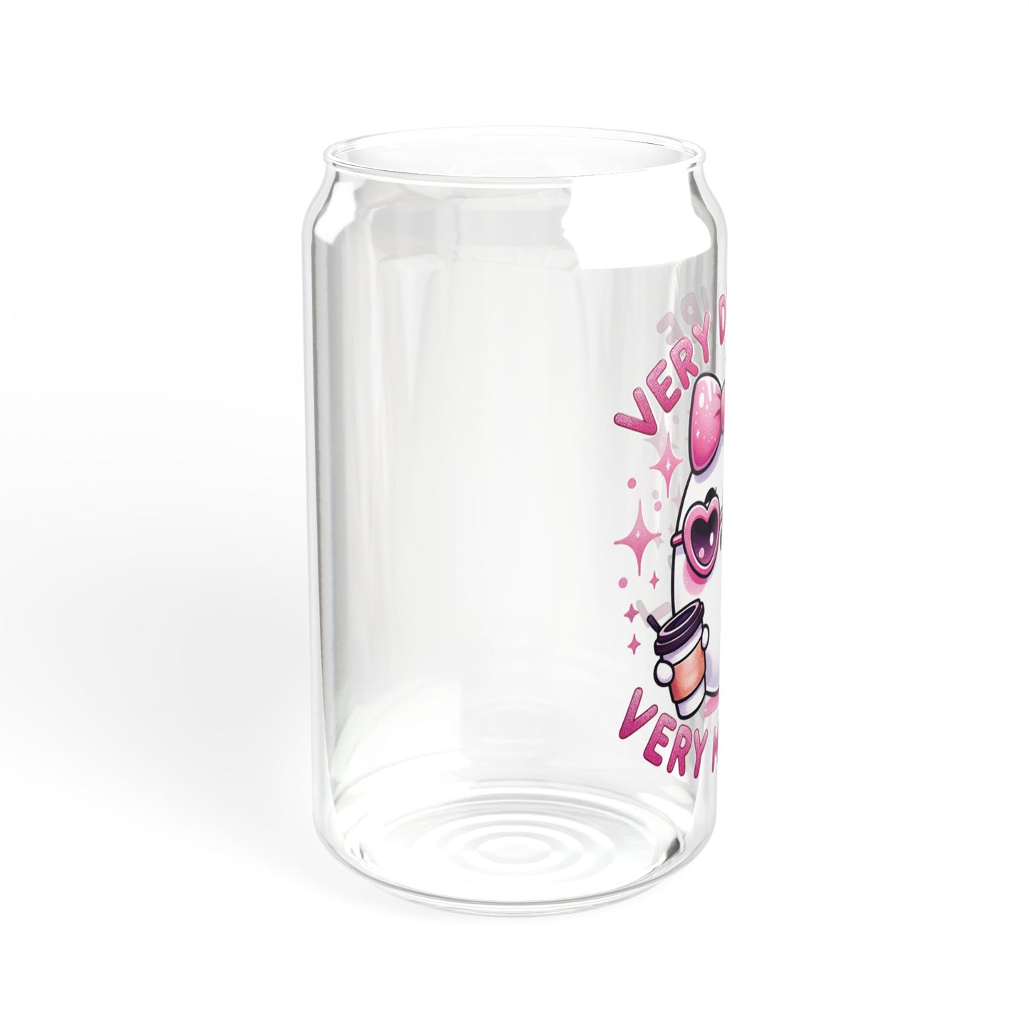 Very demure, Sipper Glass, 16oz