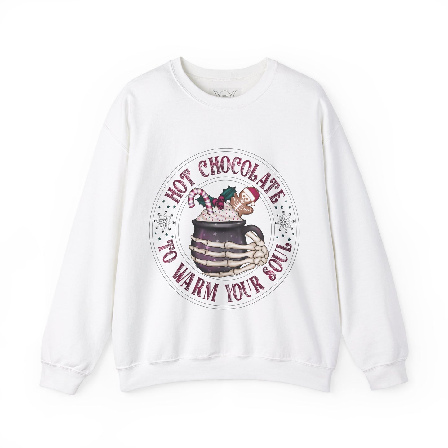 Hot chocolate to warm up my soul, ™ Crewneck Sweatshirt ( no sleeve design )