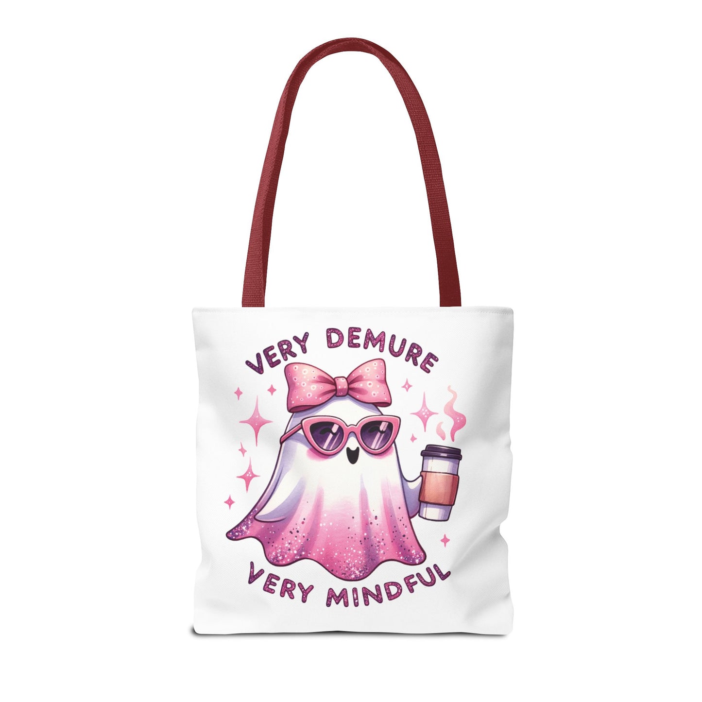 Very demure, Tote Bag (AOP)