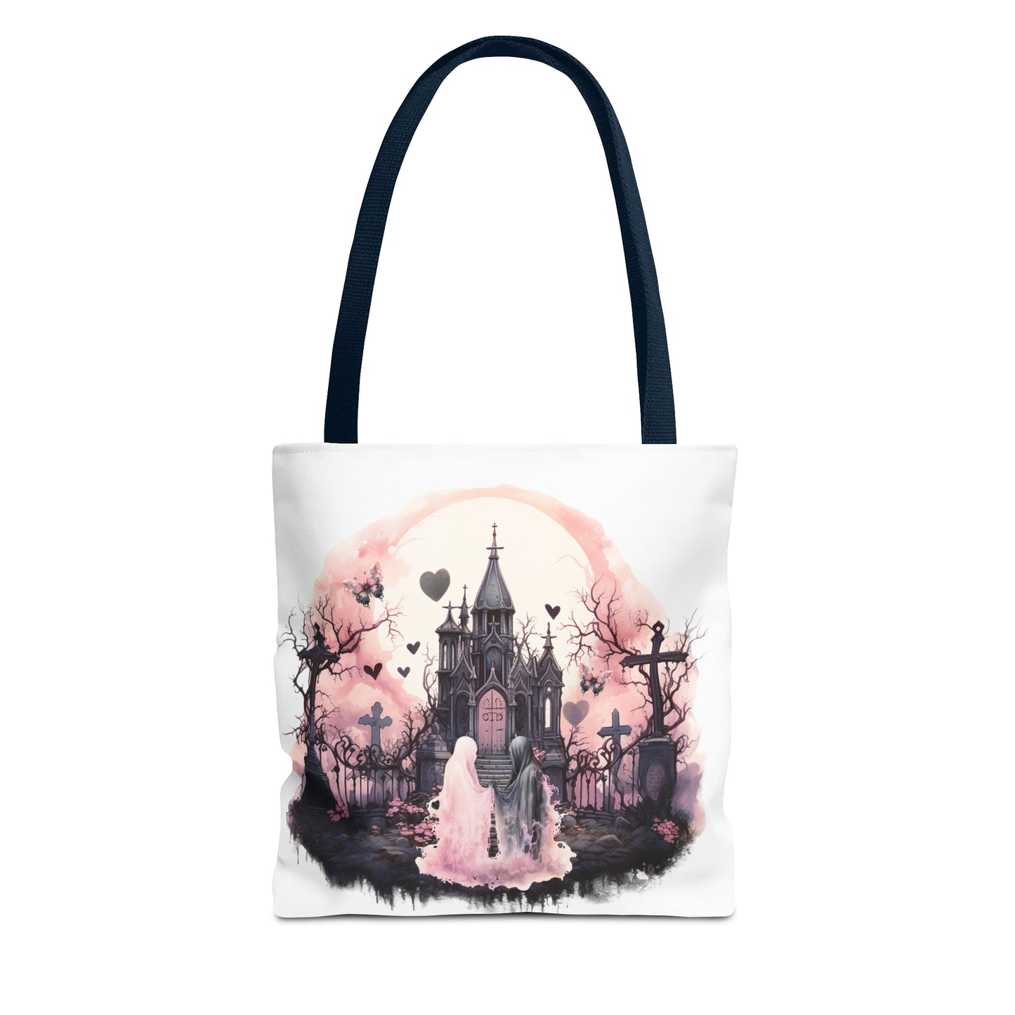 Even in death… we never part, Tote Bag (AOP)