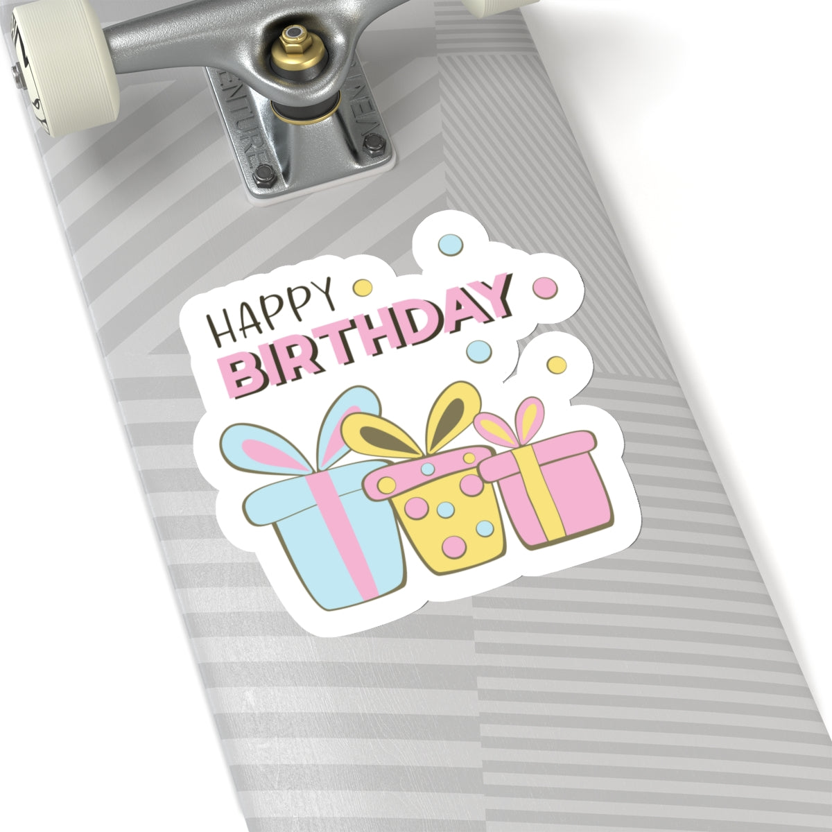 Happy birthday, Kiss-Cut Stickers