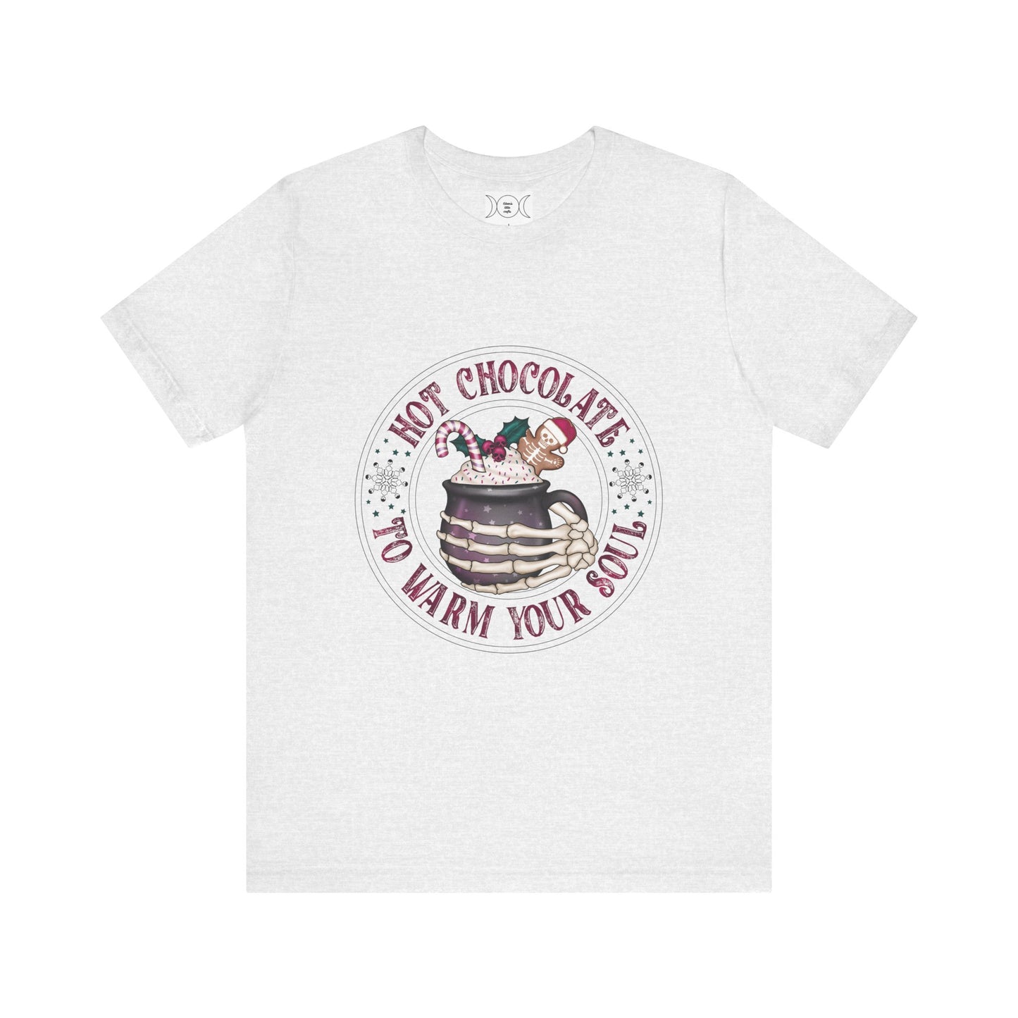 Hot chocolate , Unisex Jersey Short Sleeve Tee ( no sleeve design)