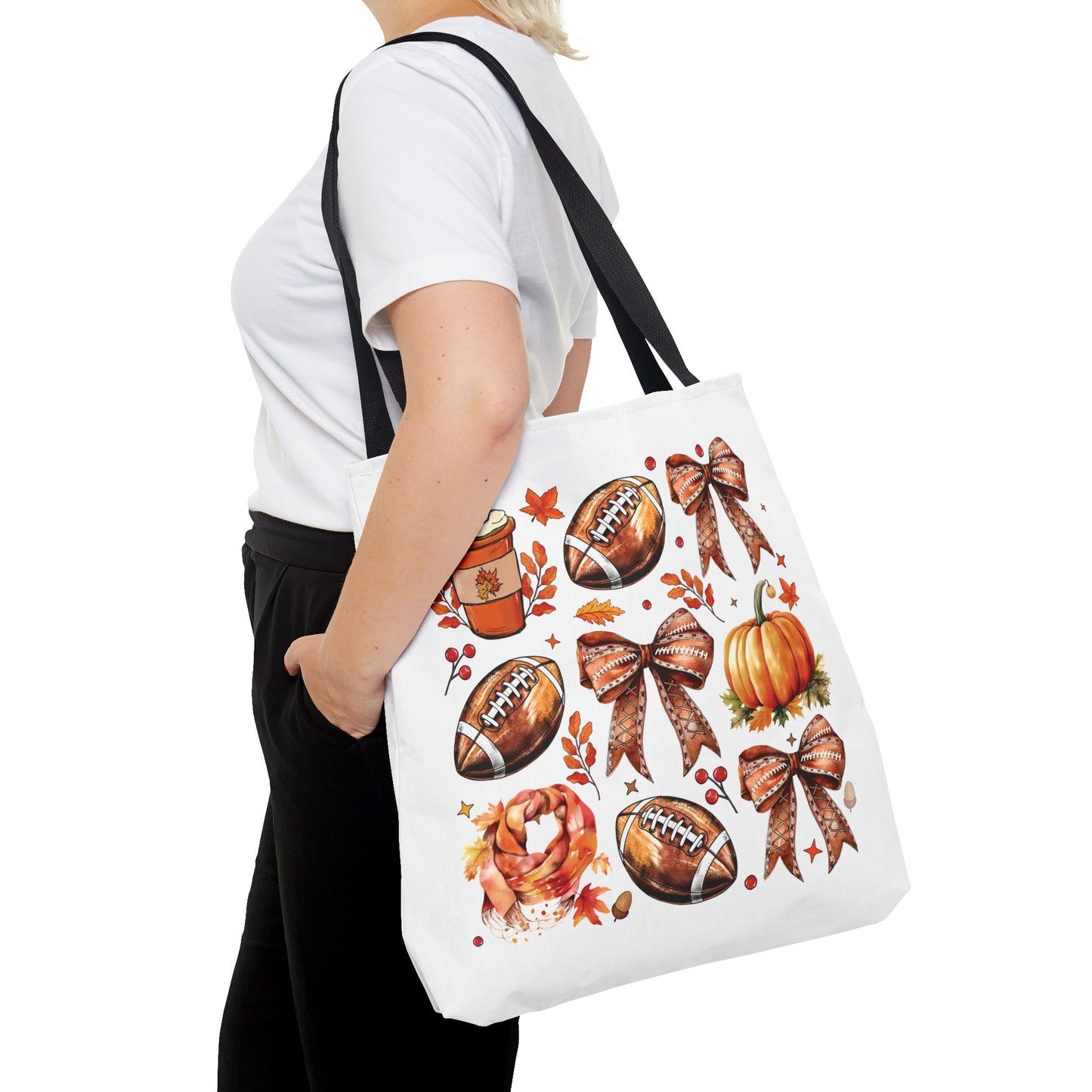 Fall and bows, Tote Bag (AOP)