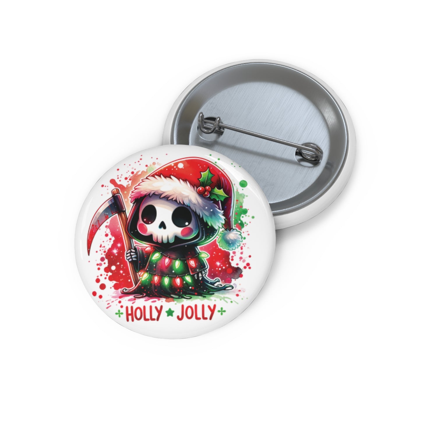 Holly jolly, Pin Buttons