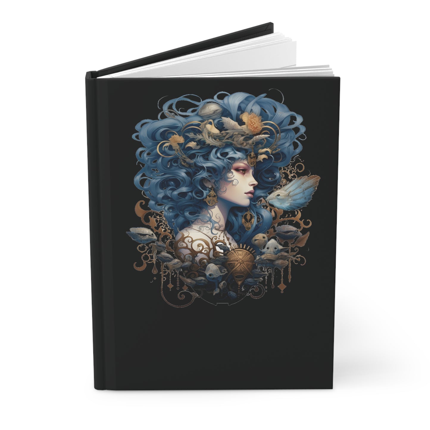 Aquarius, Hardcover Journal Matte