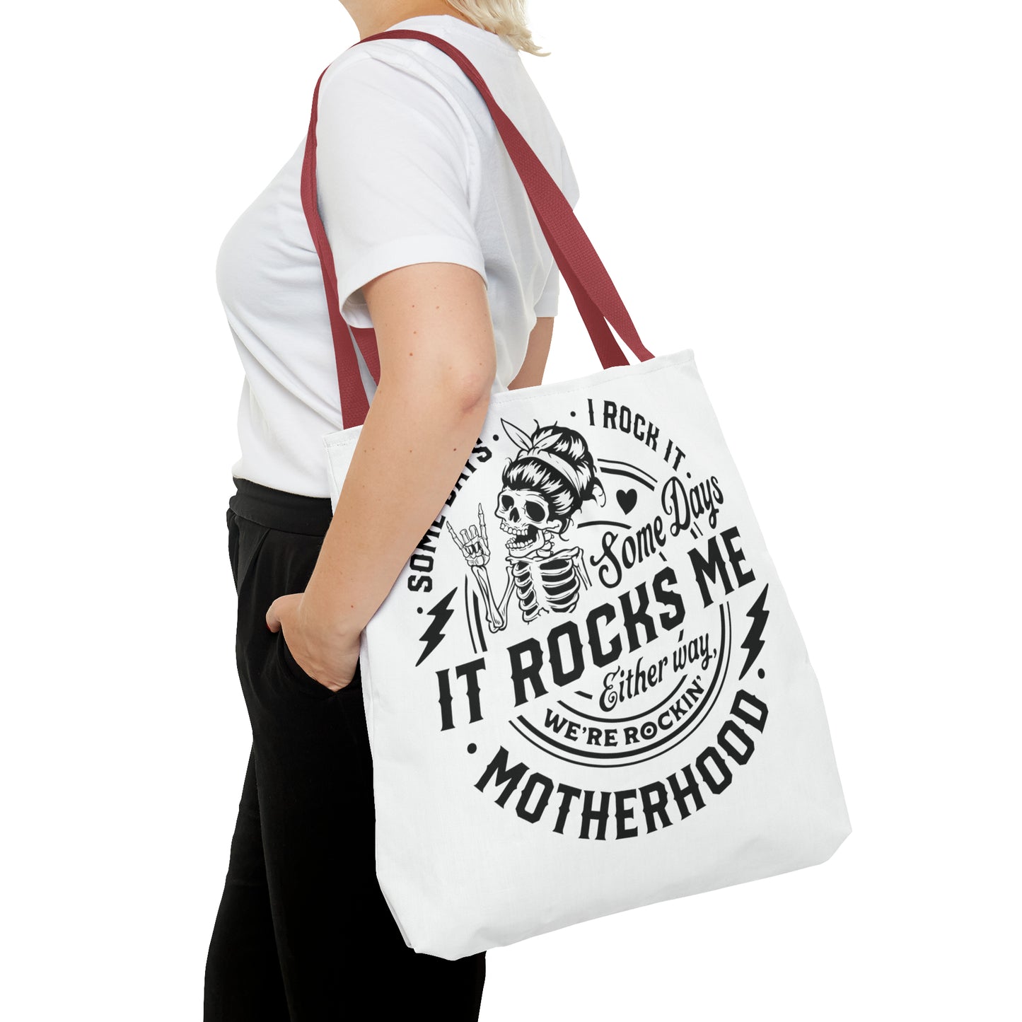 Rocking motherhood,Tote Bag (AOP)