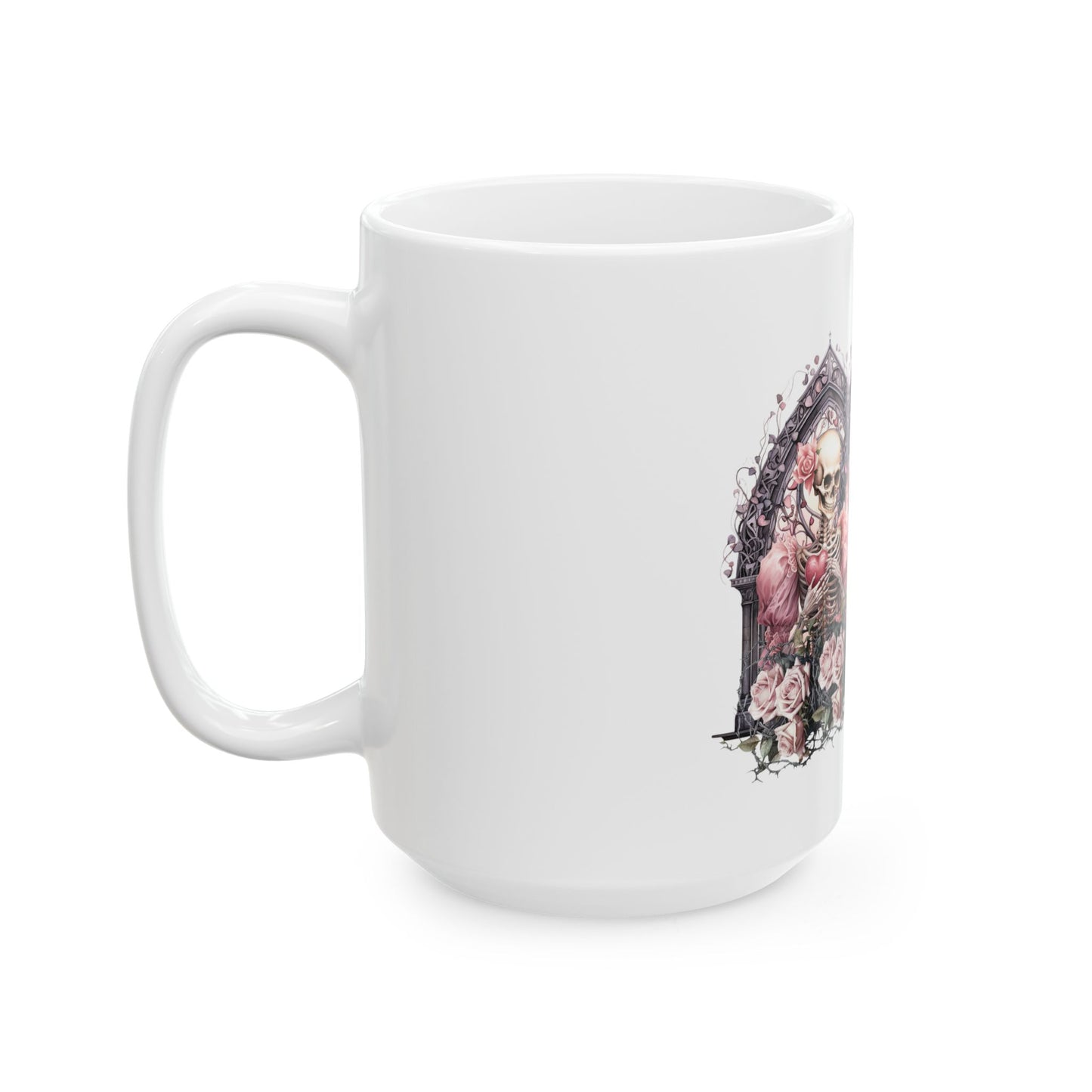 Even in death… we never part, Ceramic Mug 11oz & 15 oz