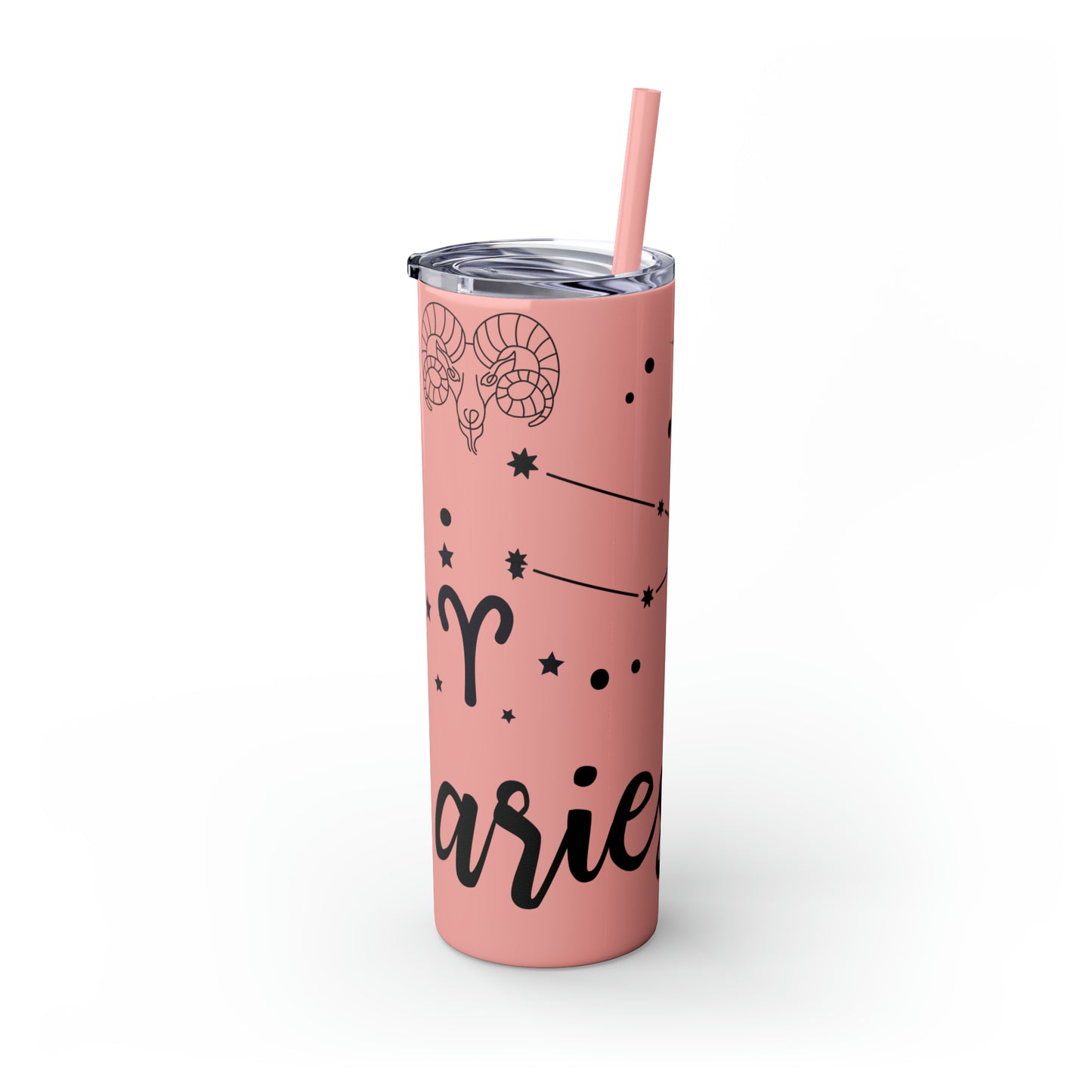 Aries, Skinny Tumbler with Straw, 20oz