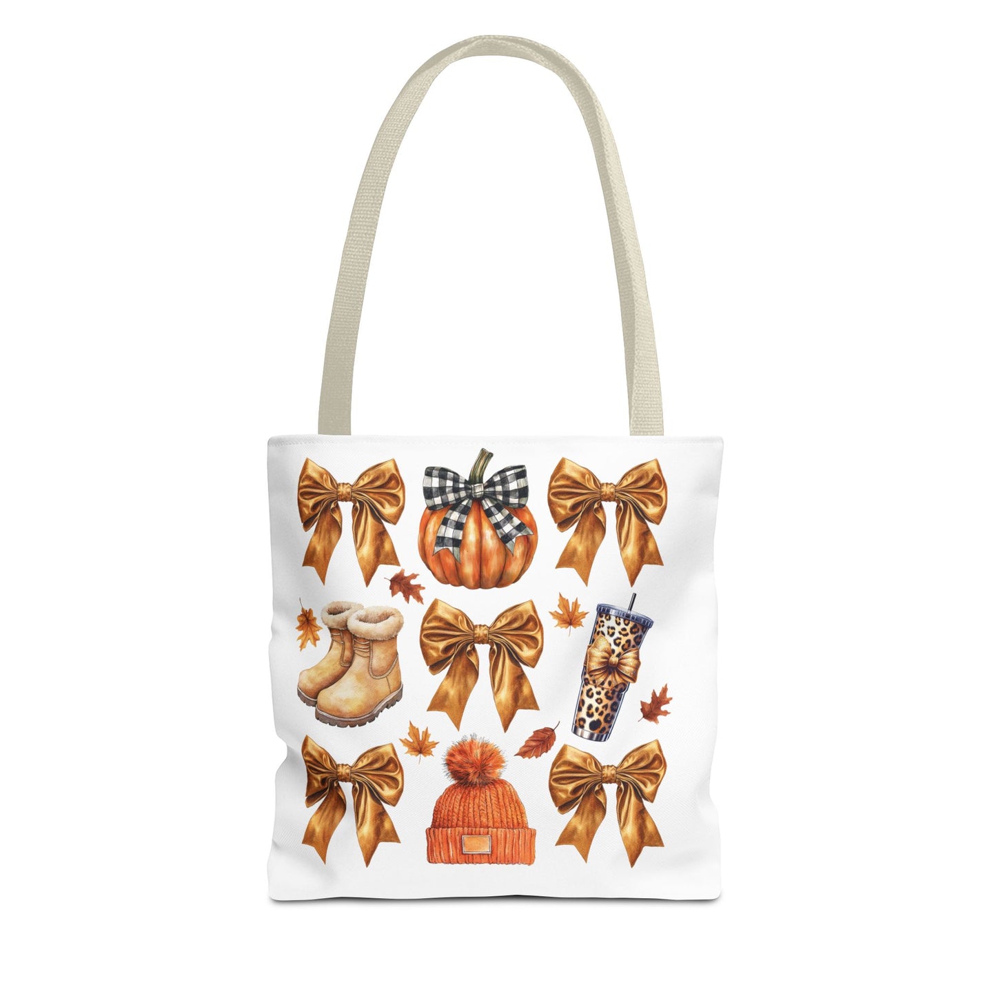 Fall and bows, Tote Bag (AOP)