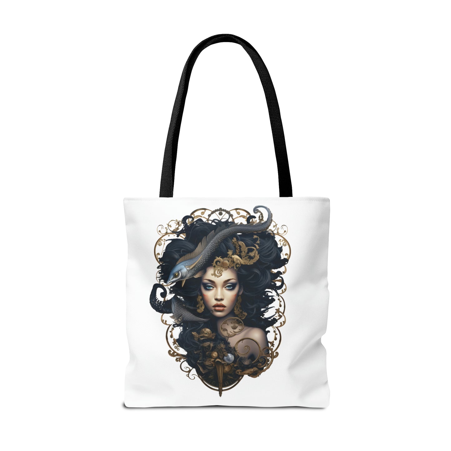 Pisces, Tote Bag (AOP)