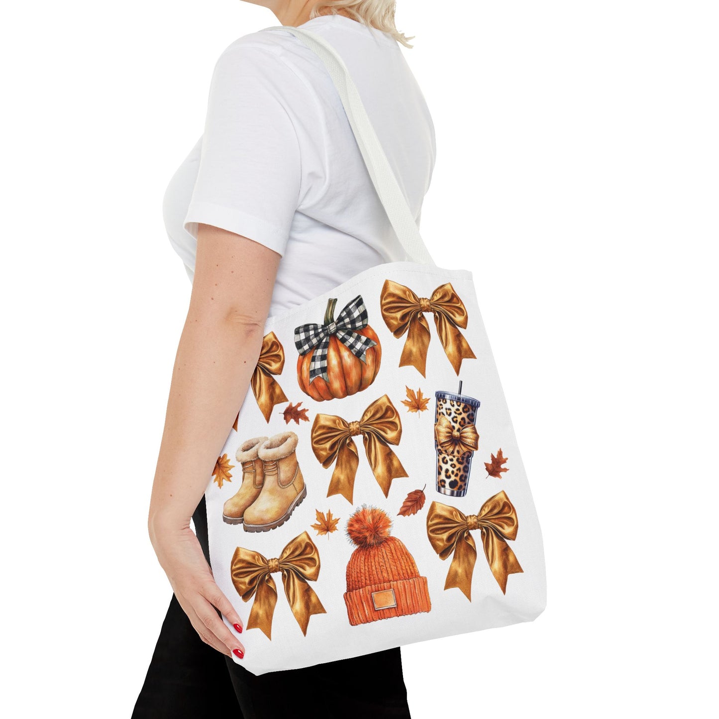 Fall and bows, Tote Bag (AOP)