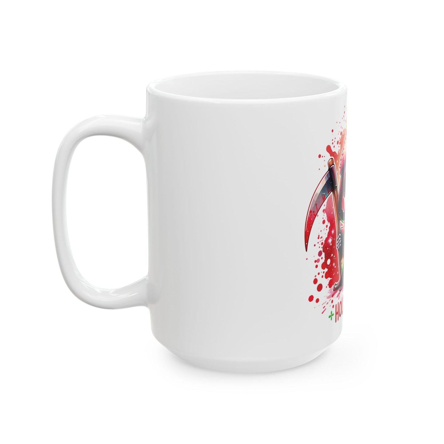 Holly jolly, Ceramic Mug 11oz & 15 oz