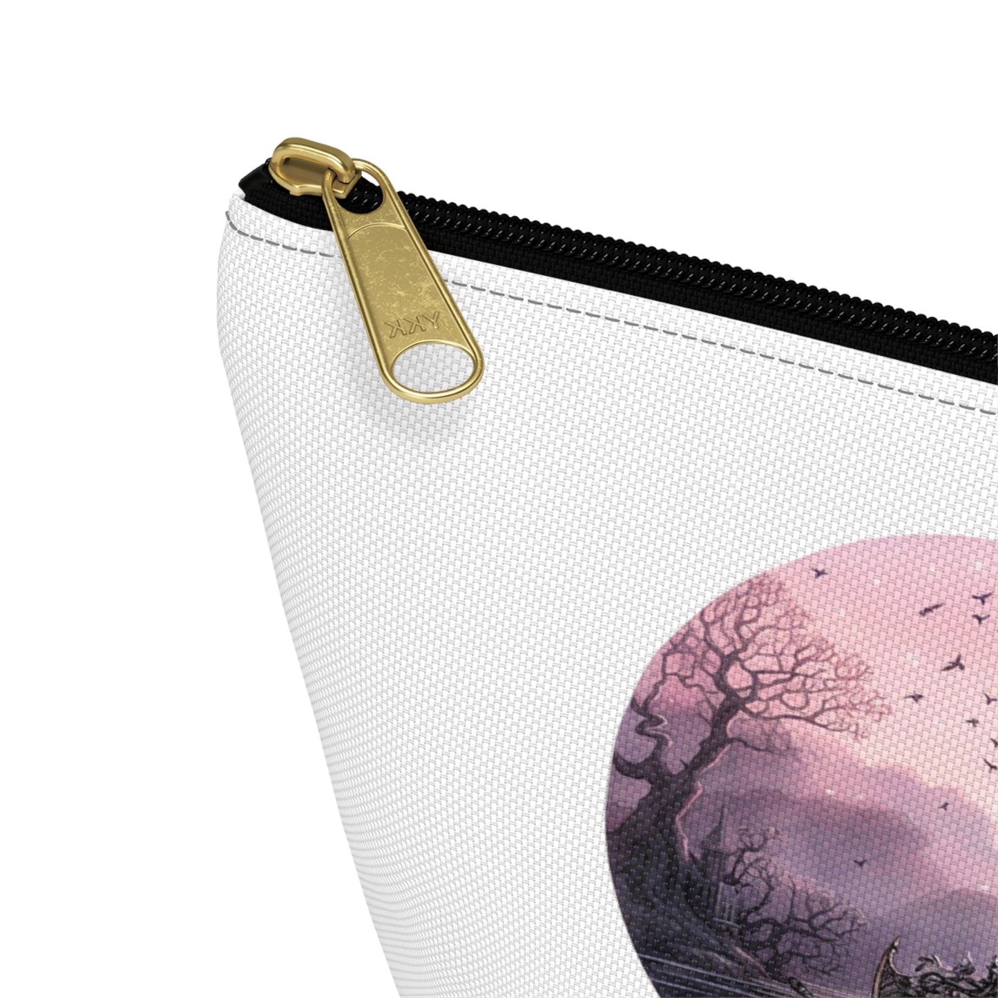 Even in death… we never part, Accessory Pouch w T-bottom