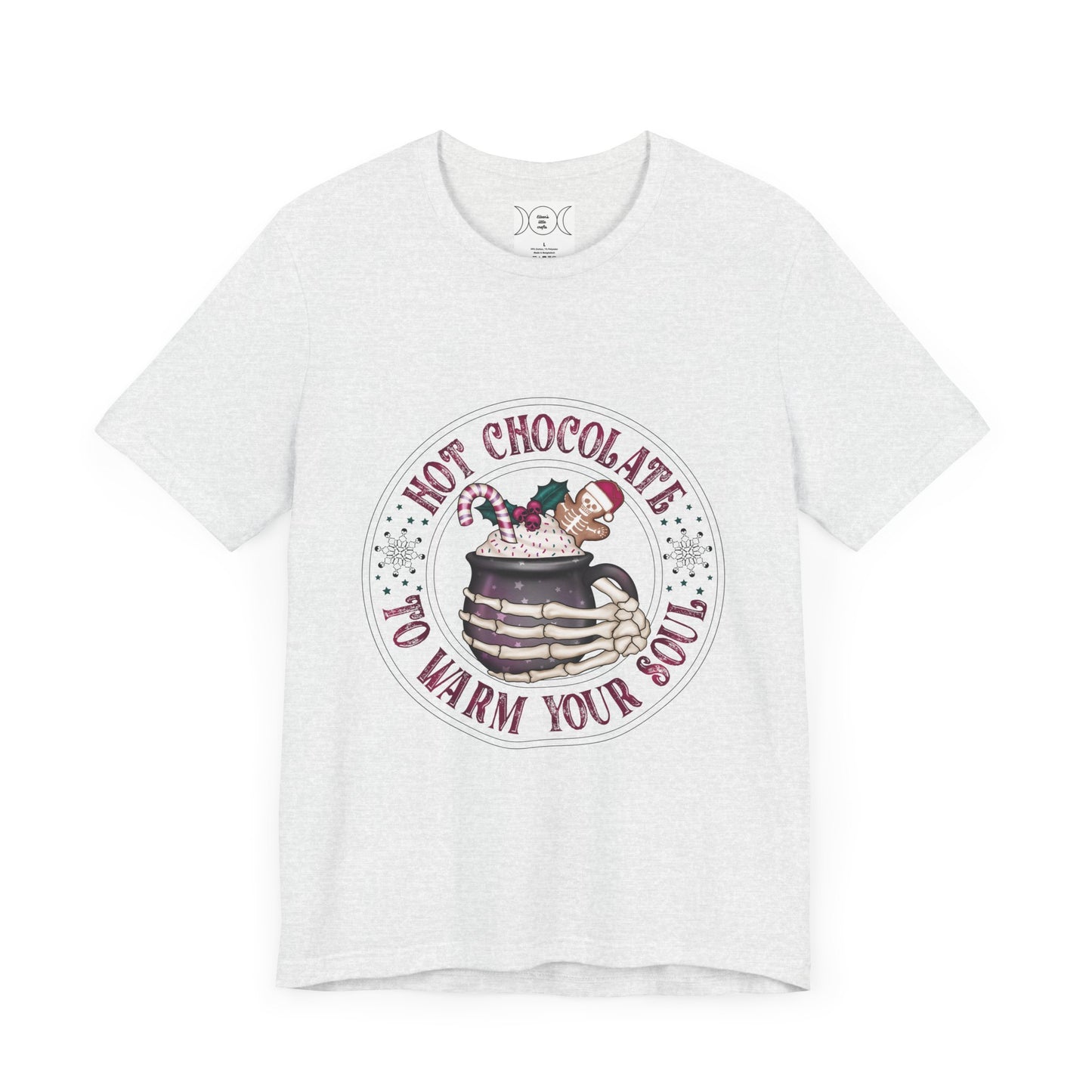 Hot chocolate , Unisex Jersey Short Sleeve Tee ( no sleeve design)