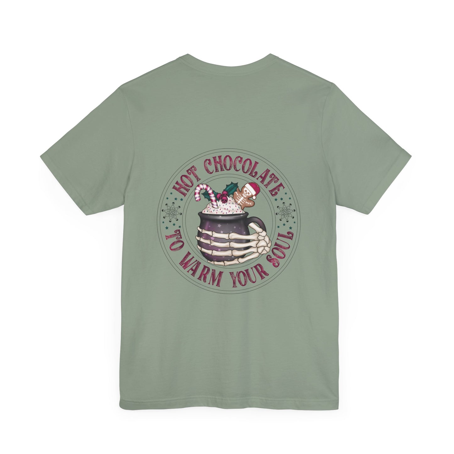 Hot chocolate , Unisex Jersey Short Sleeve Tee ( no sleeve design)