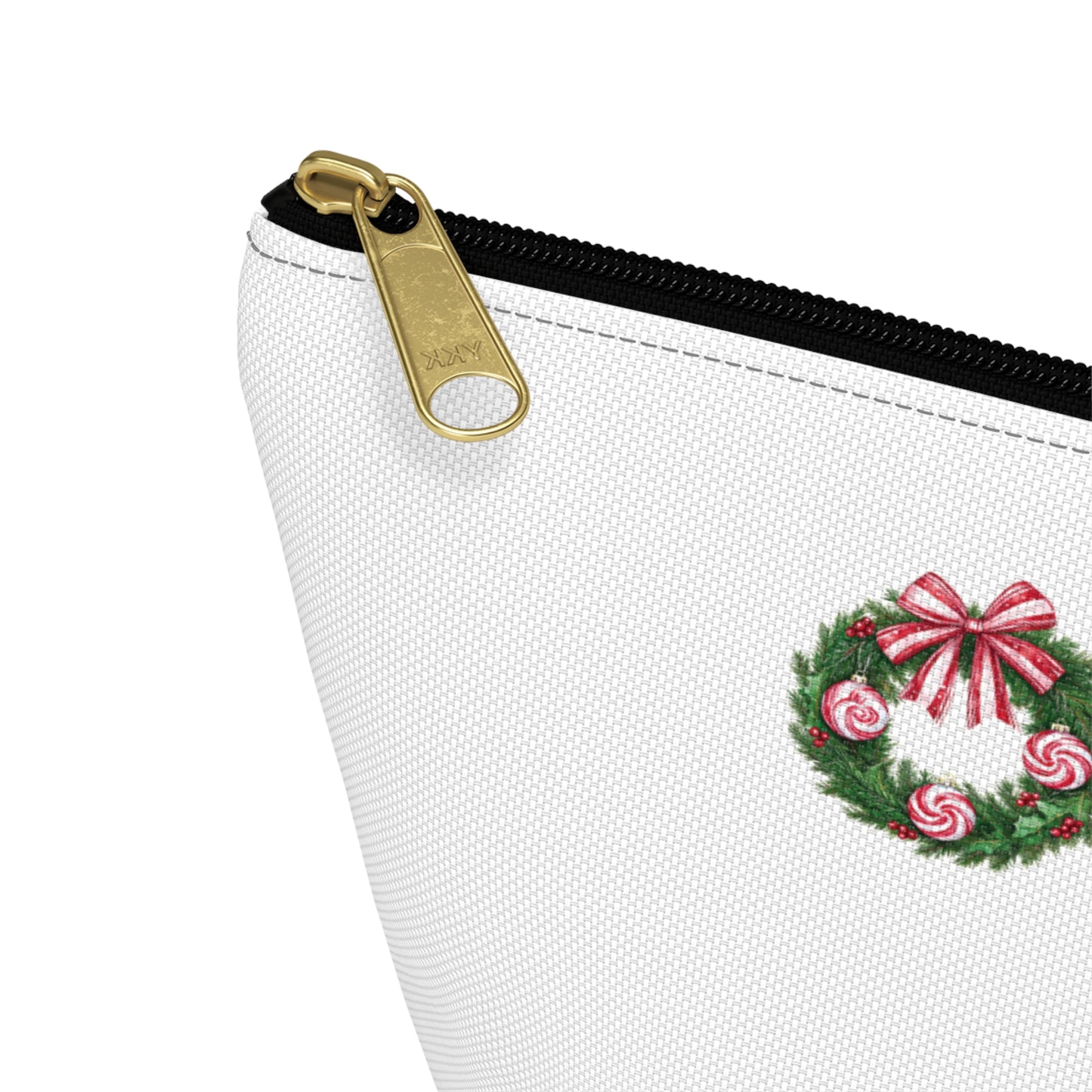 Peppermint Christmas,  Accessory Pouch w T-bottoms