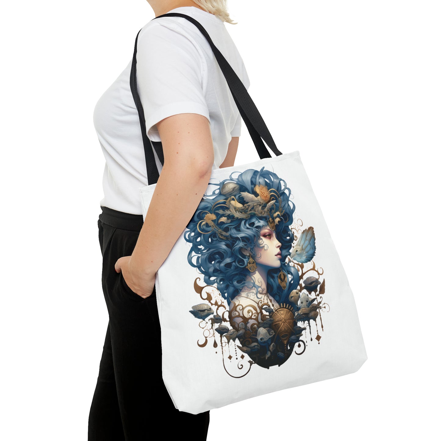 Aquarius, Tote Bag (AOP)