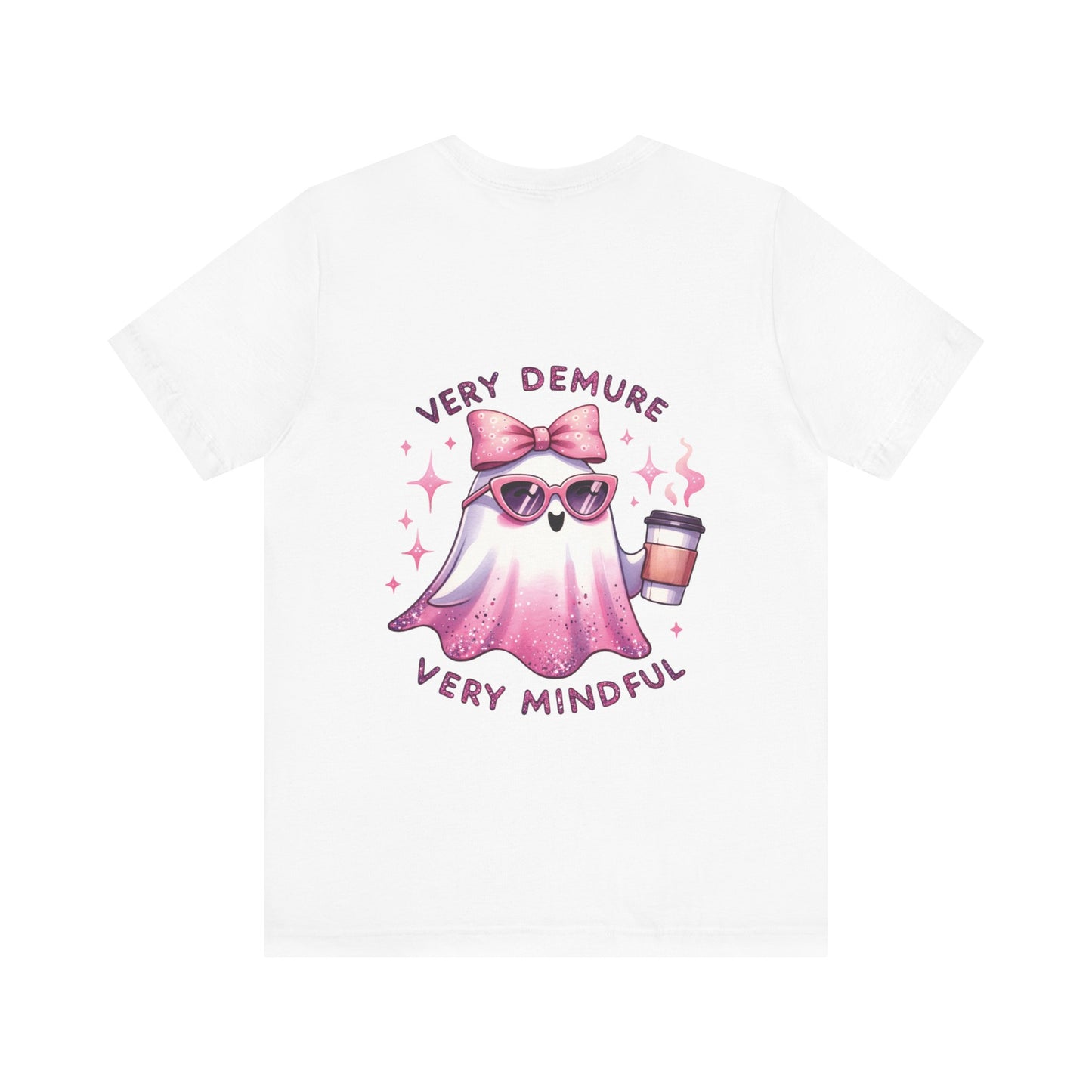 Very demure, Unisex Jersey Short Sleeve Tee (no sleeve design)