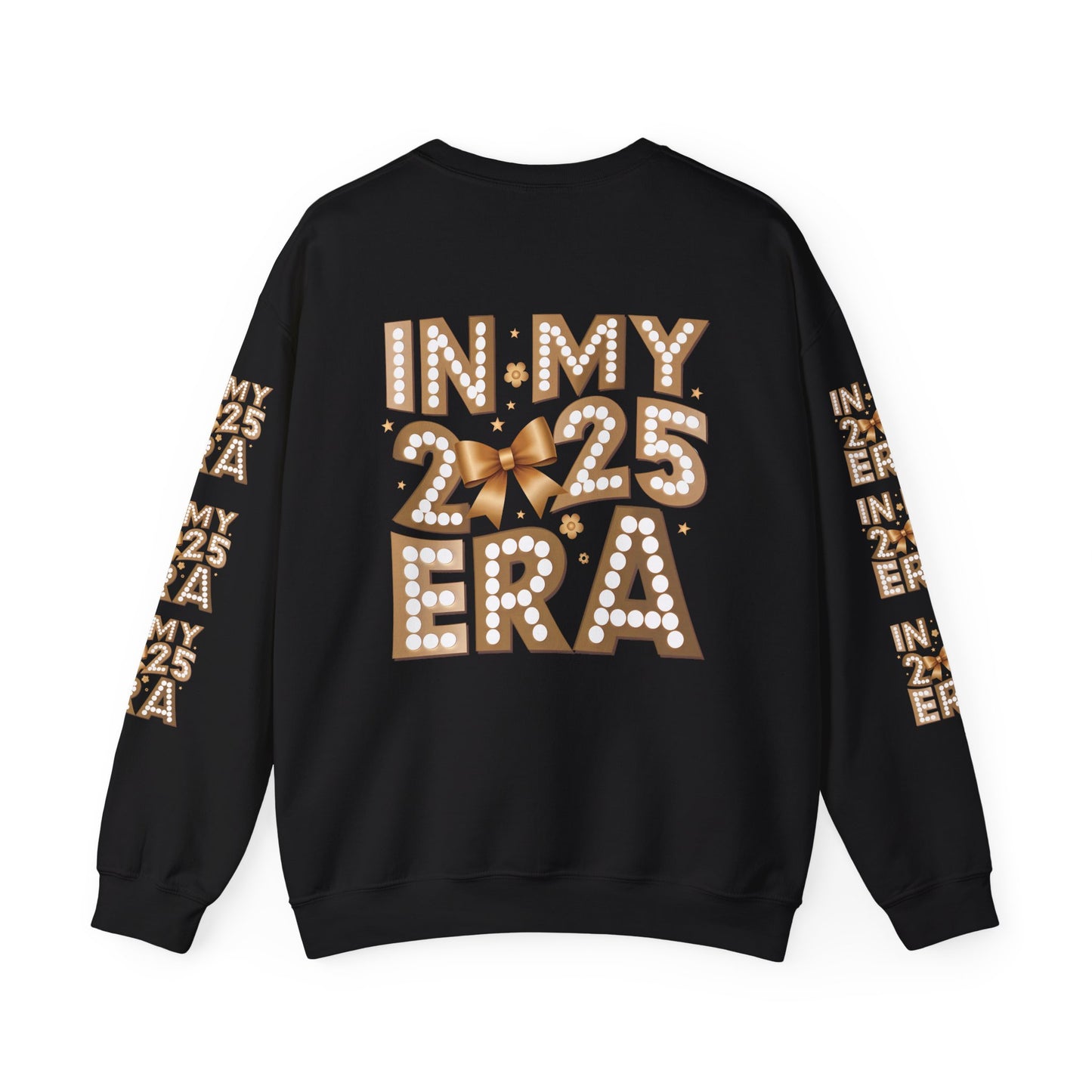 In 2025 era, Unisex Heavy Blend™ Crewneck Sweatshirt (sleeve design)