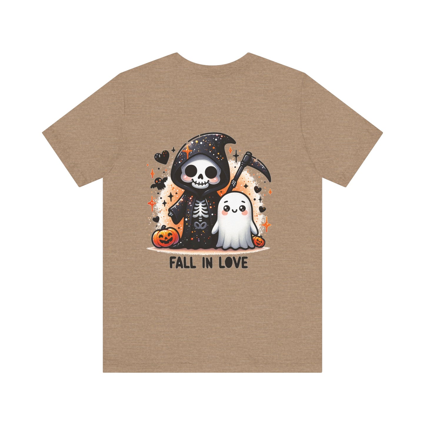 Fall in love , Unisex Jersey Short Sleeve Tee